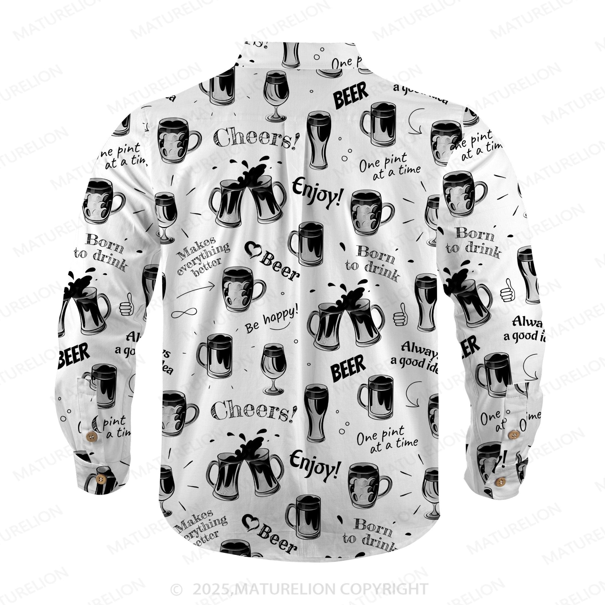 Maturelion Men's Hawaiian Shirt Sunset Vibes Hawaiian Shirt