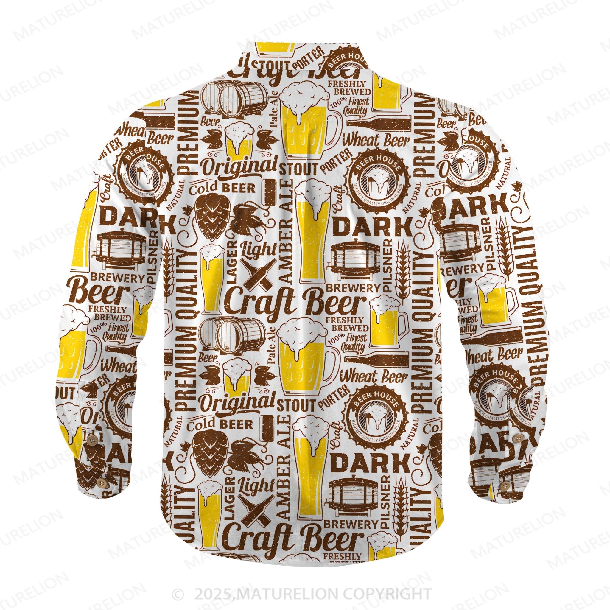 Maturelion Men's Hawaiian Shirt Summer Heat Hawaiian Shirt