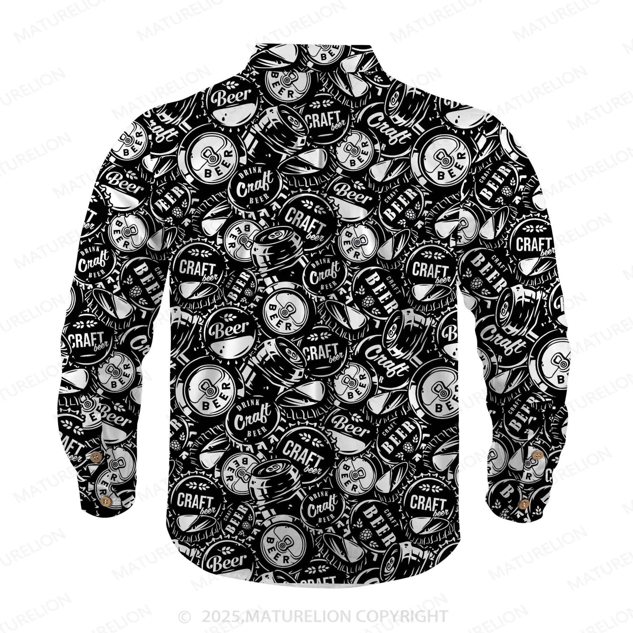 Maturelion Men's Hawaiian Shirt Cool Tropics Hawaiian Shirt