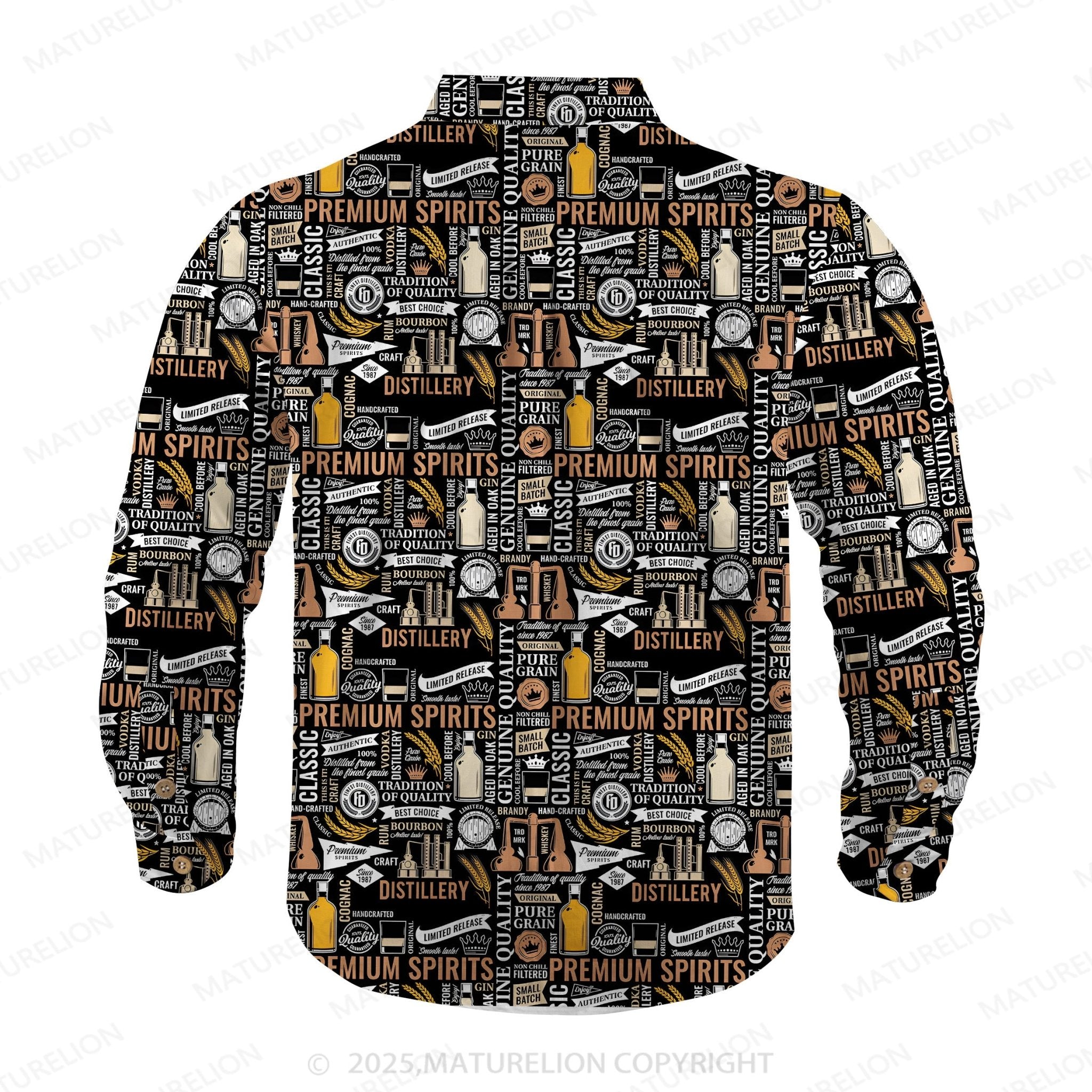 Maturelion Men's Hawaiian Shirt Surf and Sand Hawaiian Shirt