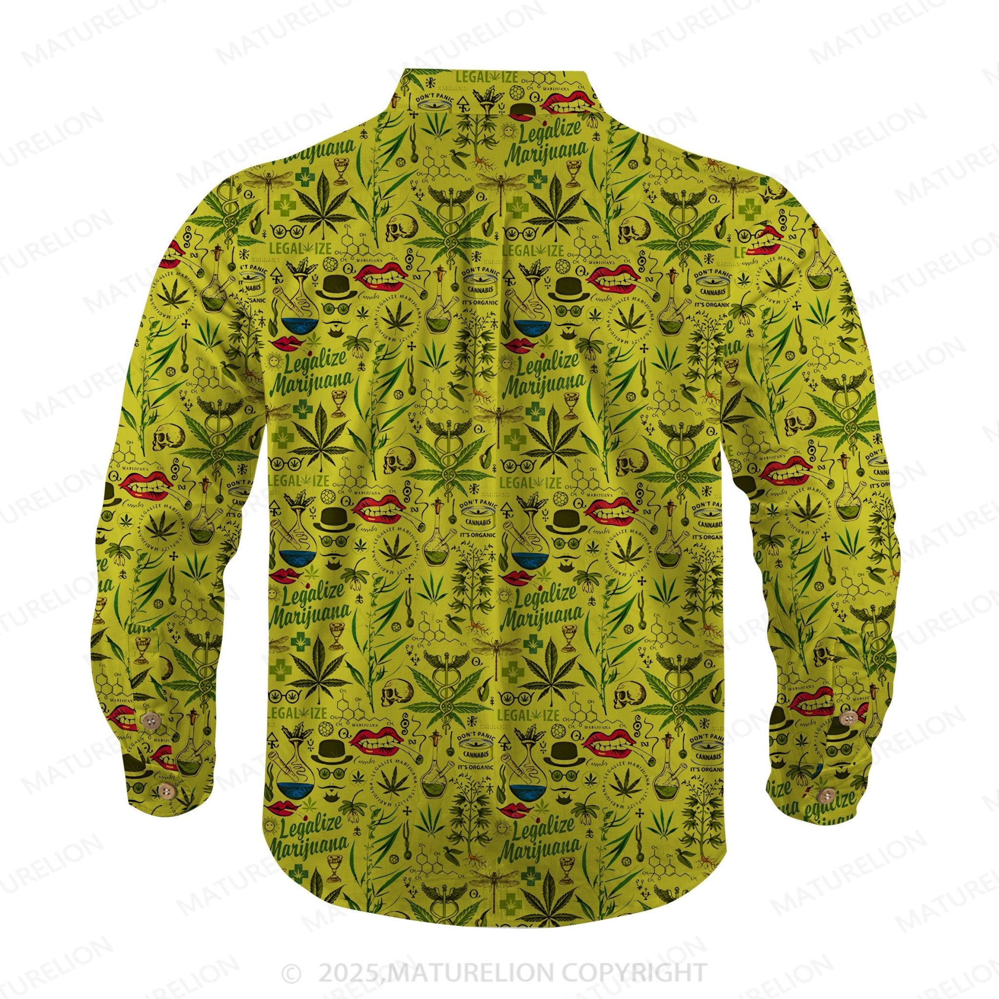 Maturelion Men's Hawaiian Shirt Coastal Dream Hawaiian Shirt
