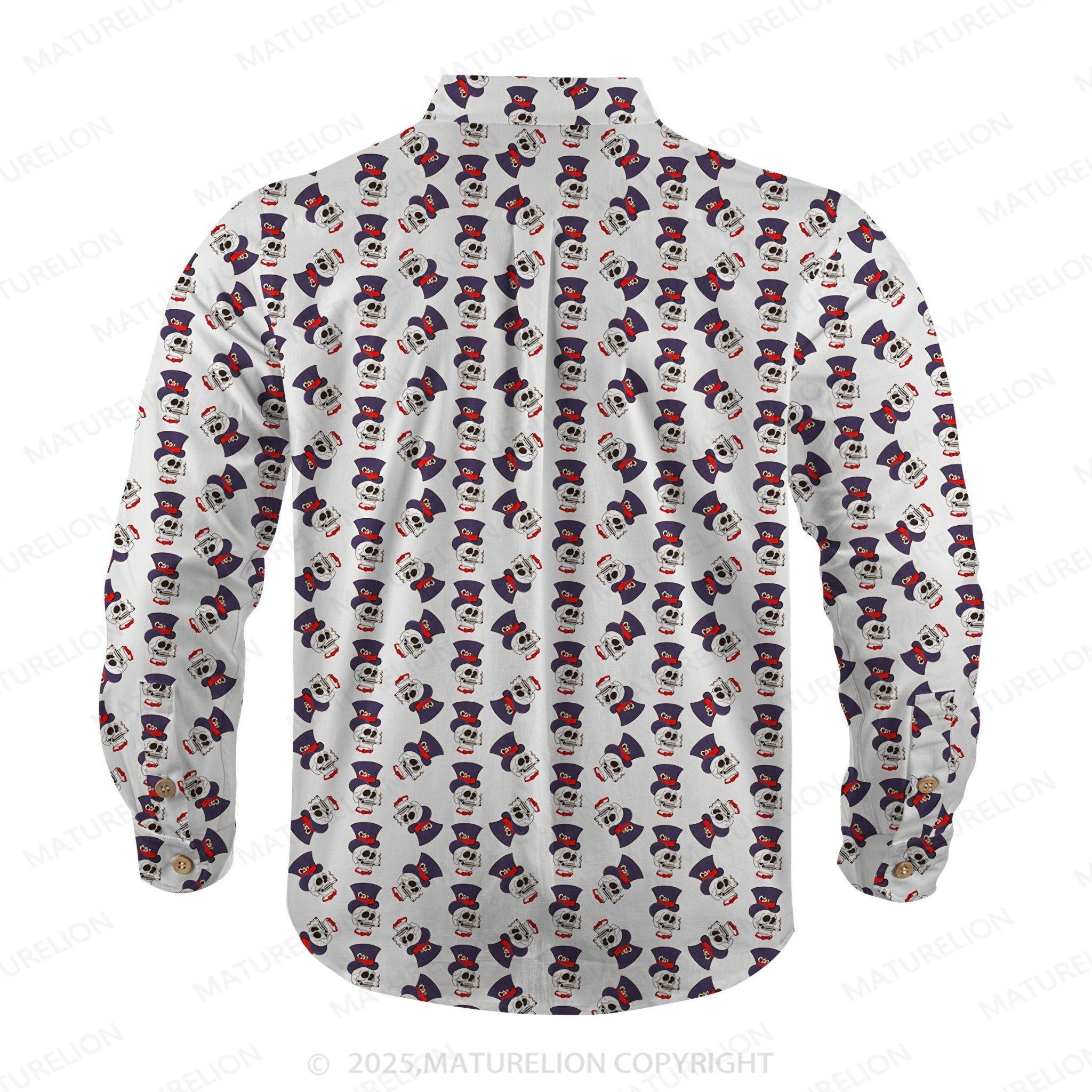 Maturelion Men's Hawaiian Shirt Vintage Island Hawaiian Shirt