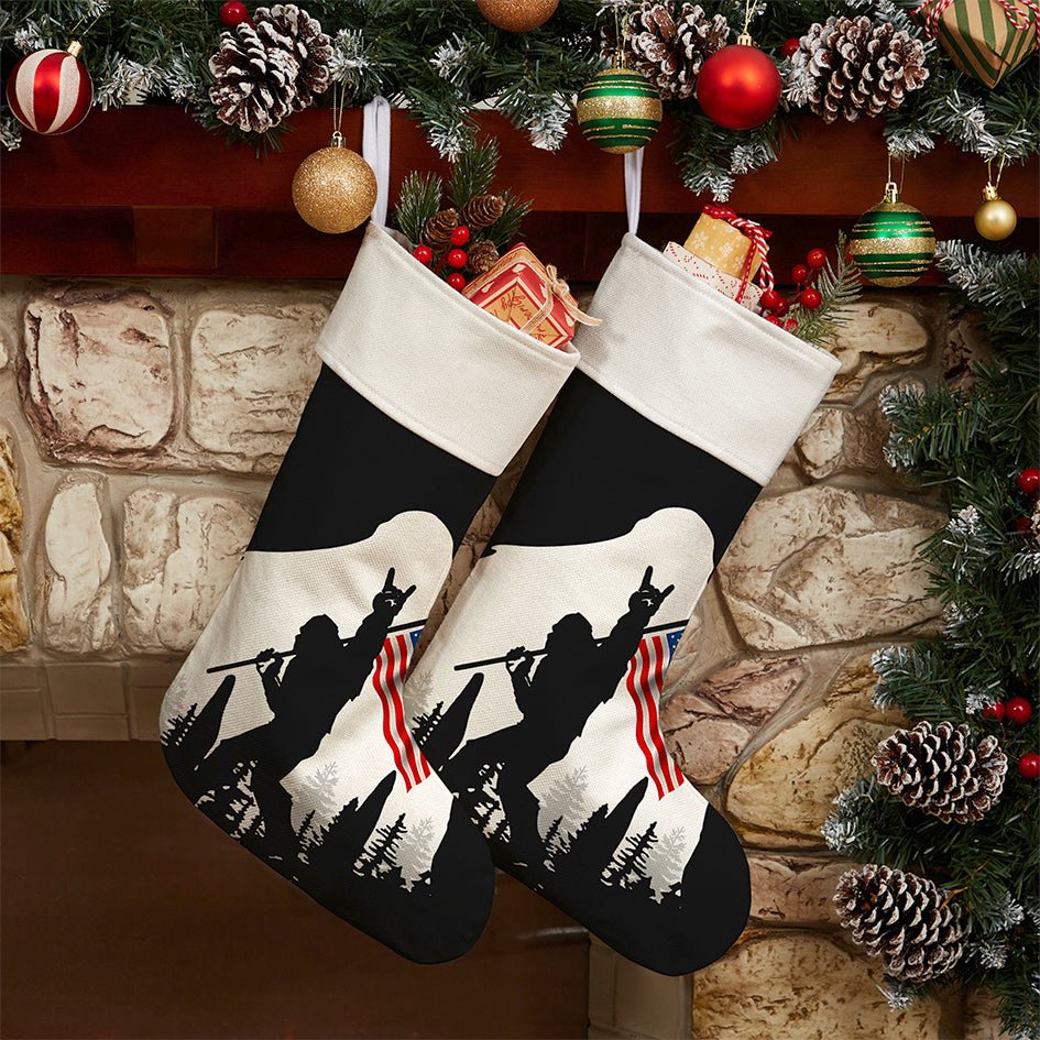 Maturelion 2024 Embroidered Christmas Custom Funny Stocking