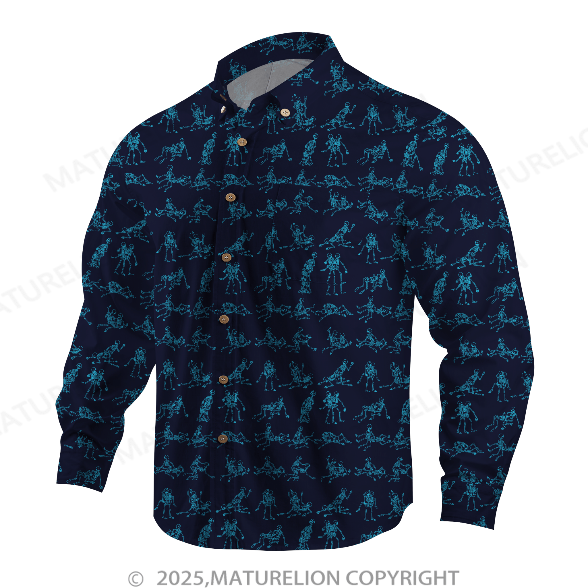 Maturelion Men's Hawaiian Shirt Passion Awaits in Every Breeze Hawaiian Shirt