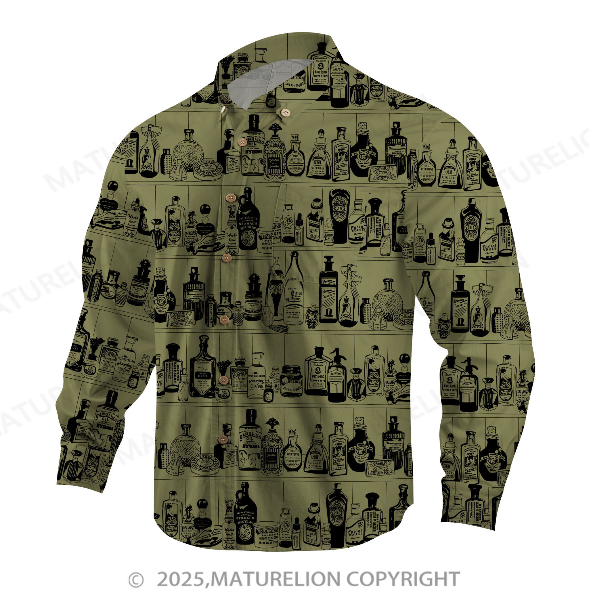 Maturelion Men's Hawaiian Shirt Island Heat Hawaiian Shirt