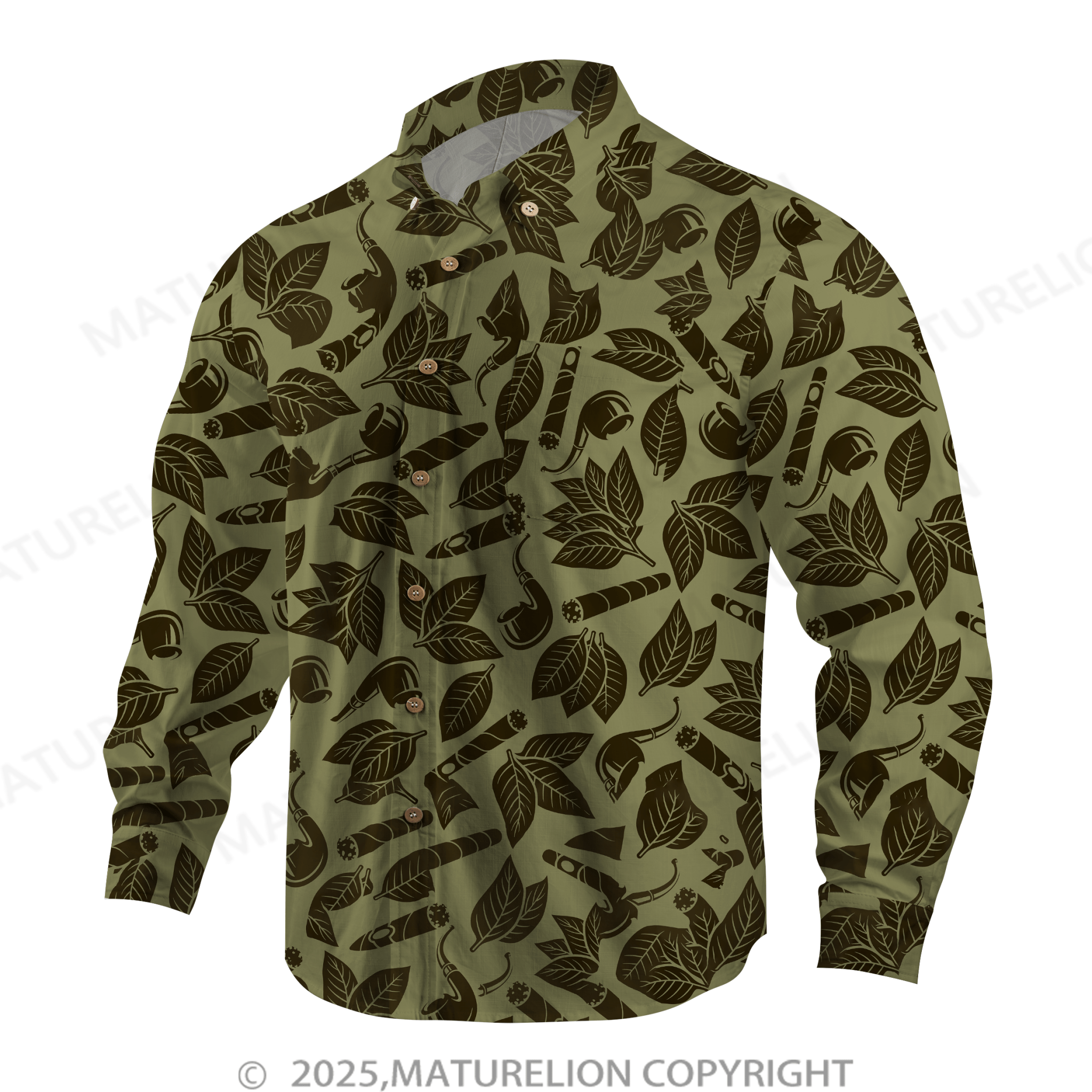 Maturelion Men's Hawaiian Shirt Surf Shack Hawaiian Shirt