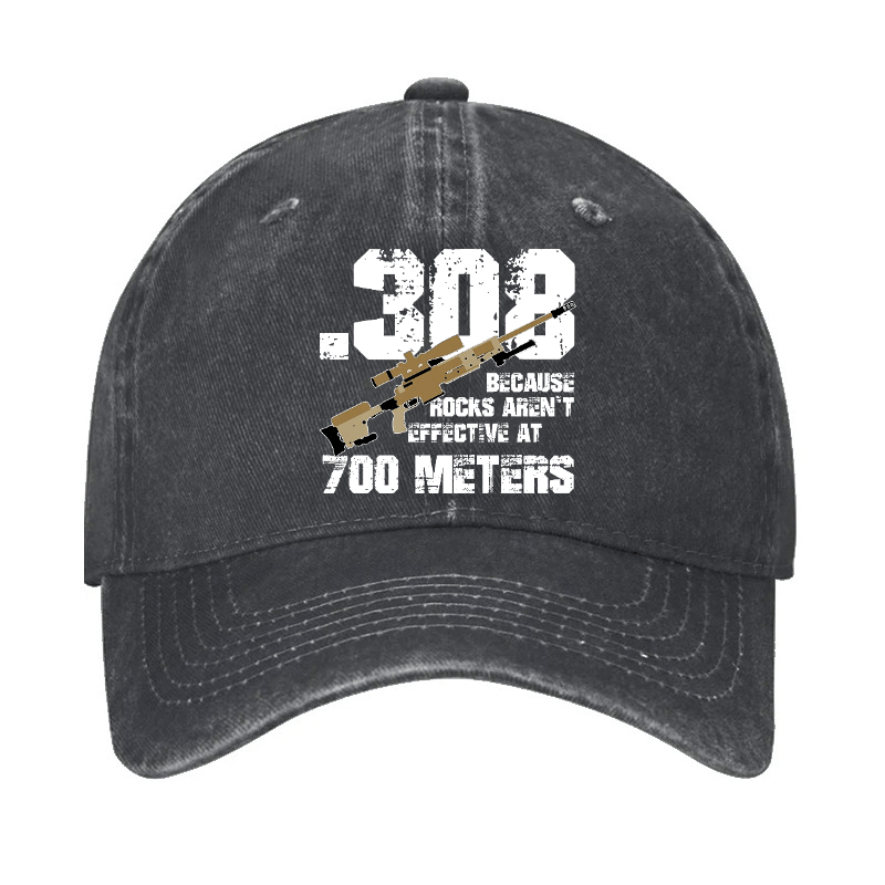 .308 Because Rocks Aren't Effective At 700 Meters Cap (Free Customization)