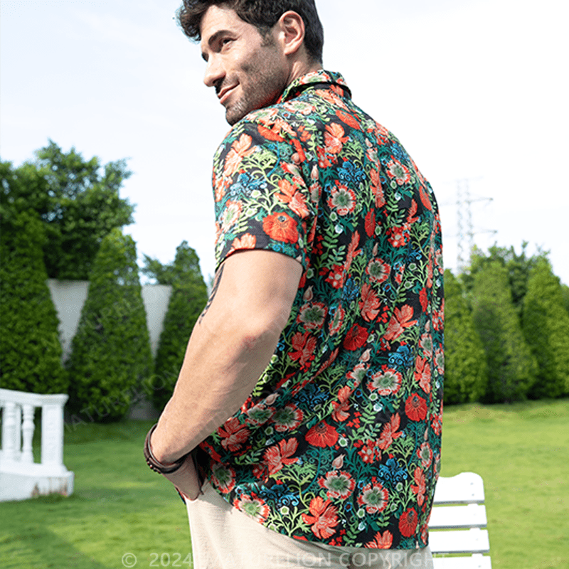 Maturelion Secret Garden Hawaiian Shirt