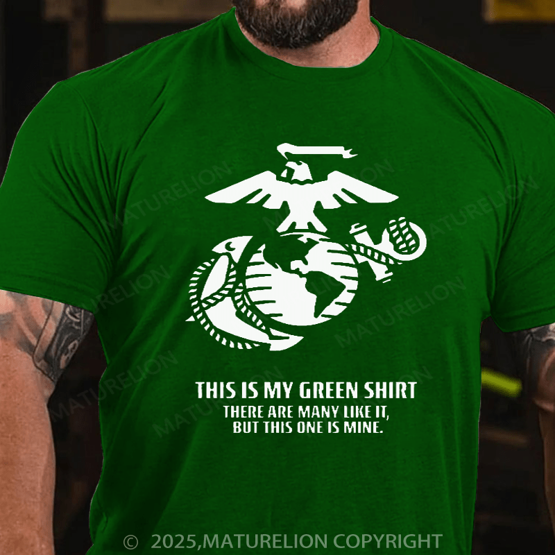 Maturelion St Patrick's T-shirt My Green Shirt