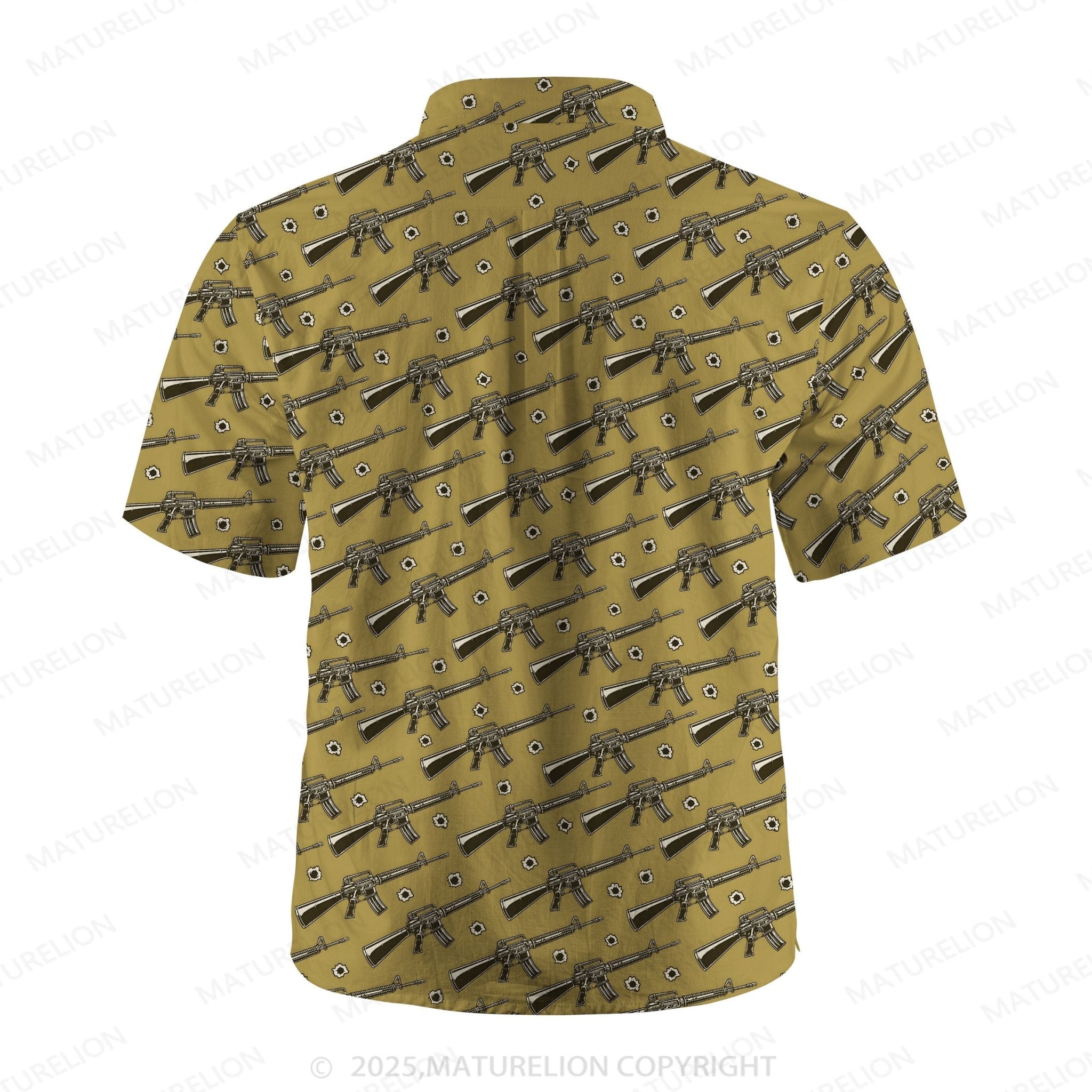 Maturelion Men's Hawaiian Shirt Sunset Paradise Hawaiian Shirt