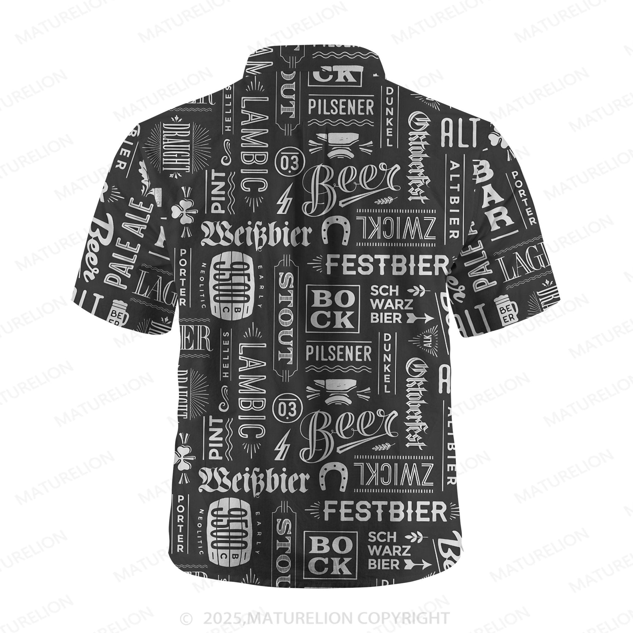 Maturelion Men's Hawaiian Shirt Sunset Vibes Hawaiian Shirt