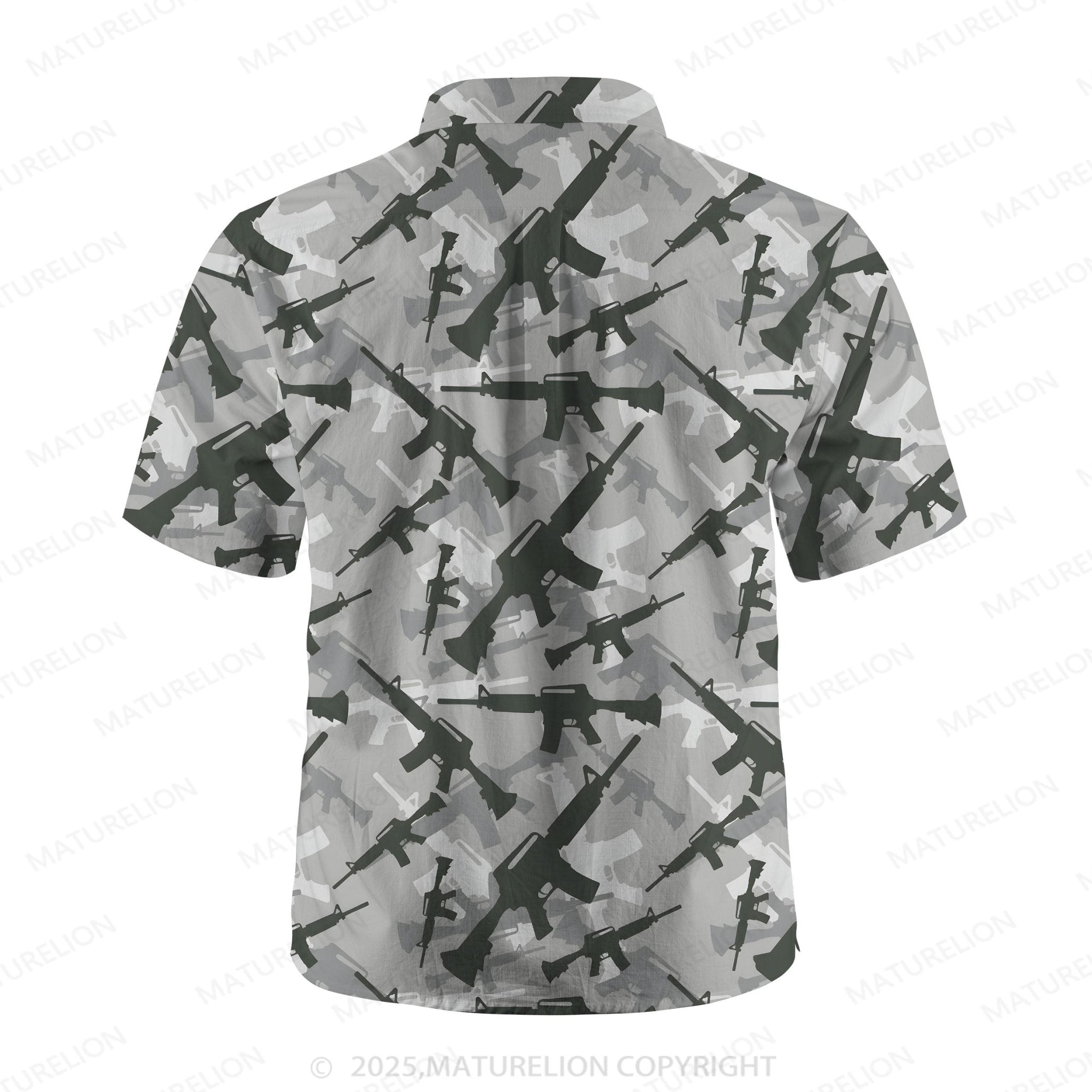 Maturelion Men's Hawaiian Shirt Island Dream Hawaiian Shirt