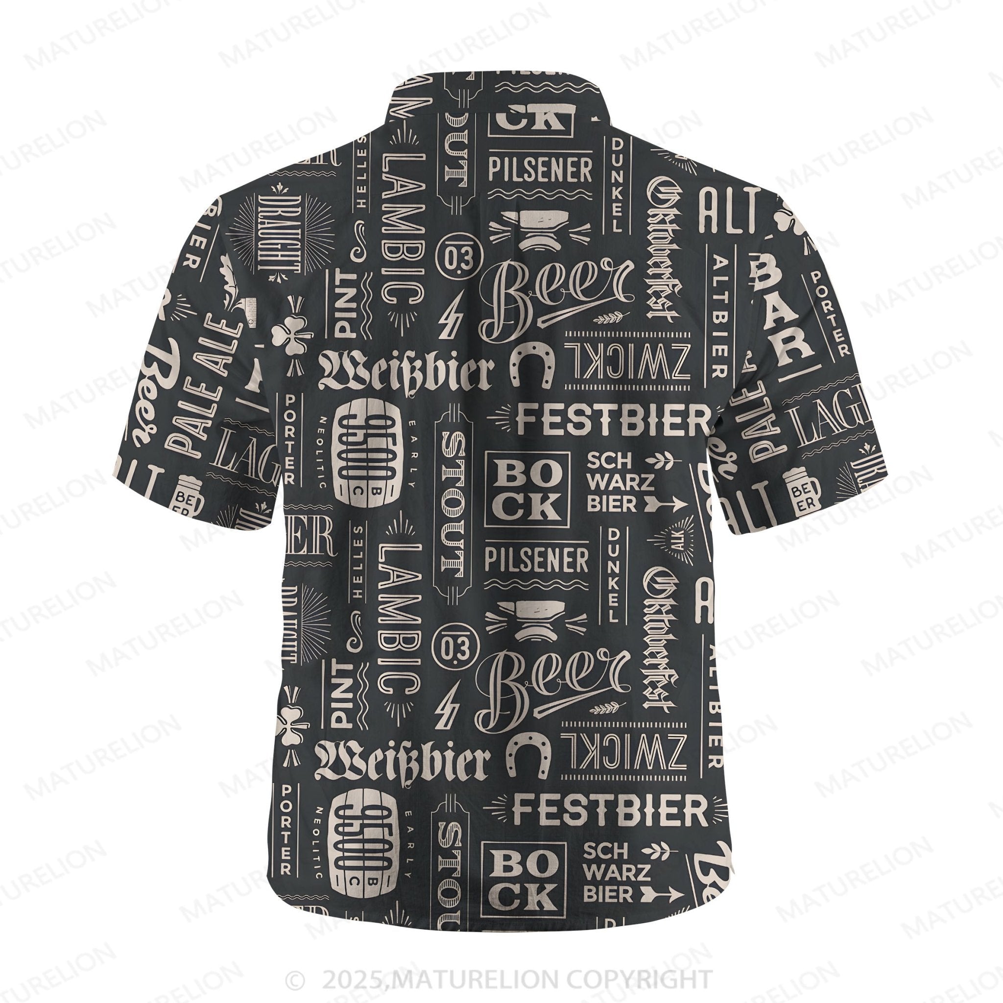 Maturelion Men's Hawaiian Shirt Sunset Vibes Hawaiian Shirt