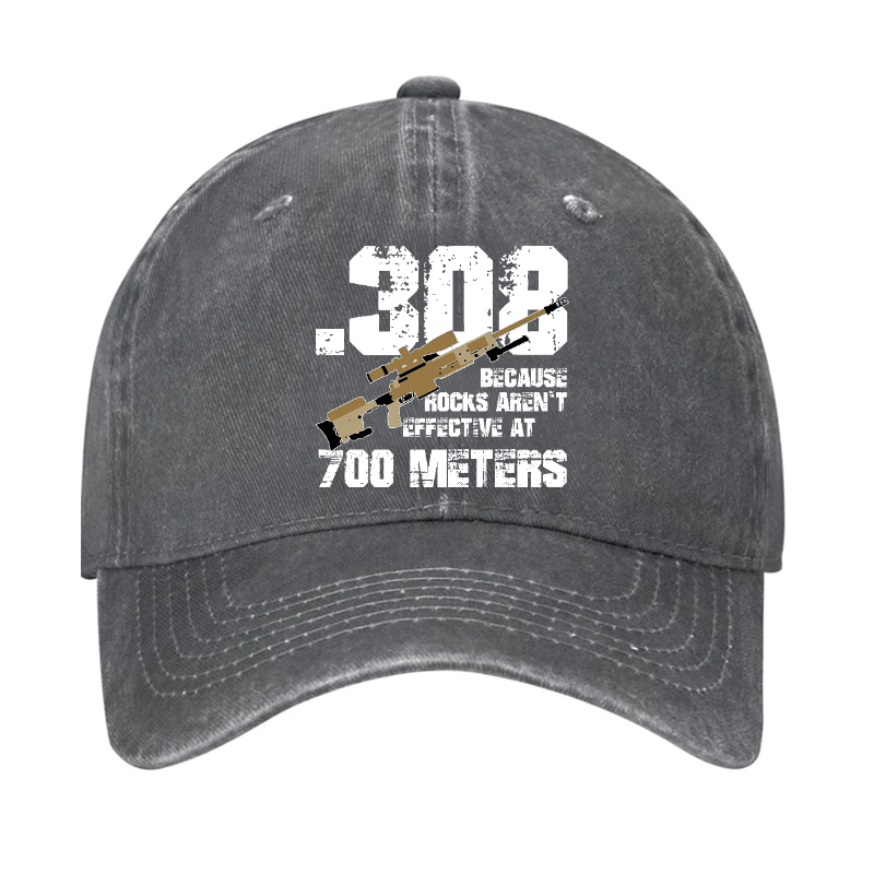 .308 Because Rocks Aren't Effective At 700 Meters Cap (Free Customization)
