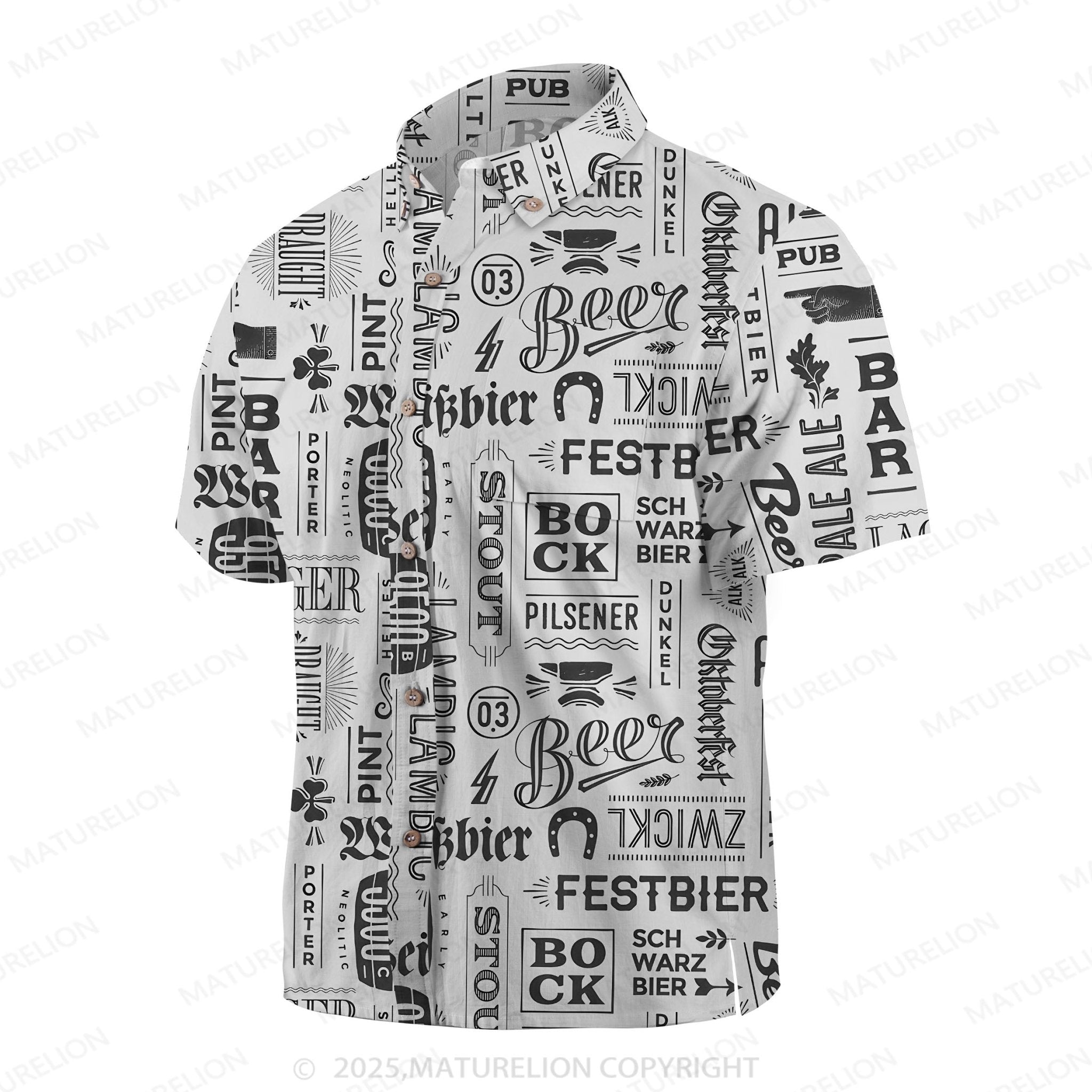 Maturelion Men's Hawaiian Shirt Sunset Vibes Hawaiian Shirt