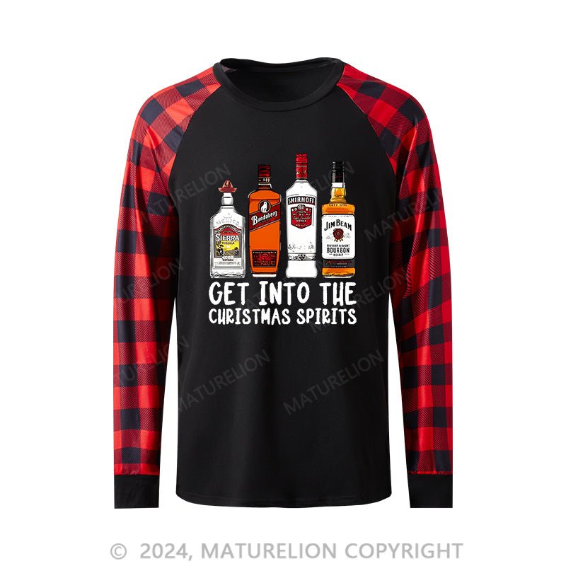 Maturelion Get Into Tue Curistmas Spirits Pyjamas