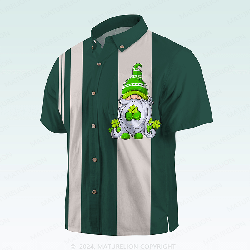 Maturelion St. Patrick's Hawaiian Shirt Vintage Irish Style Meets Aloha Hawaiian Shirt