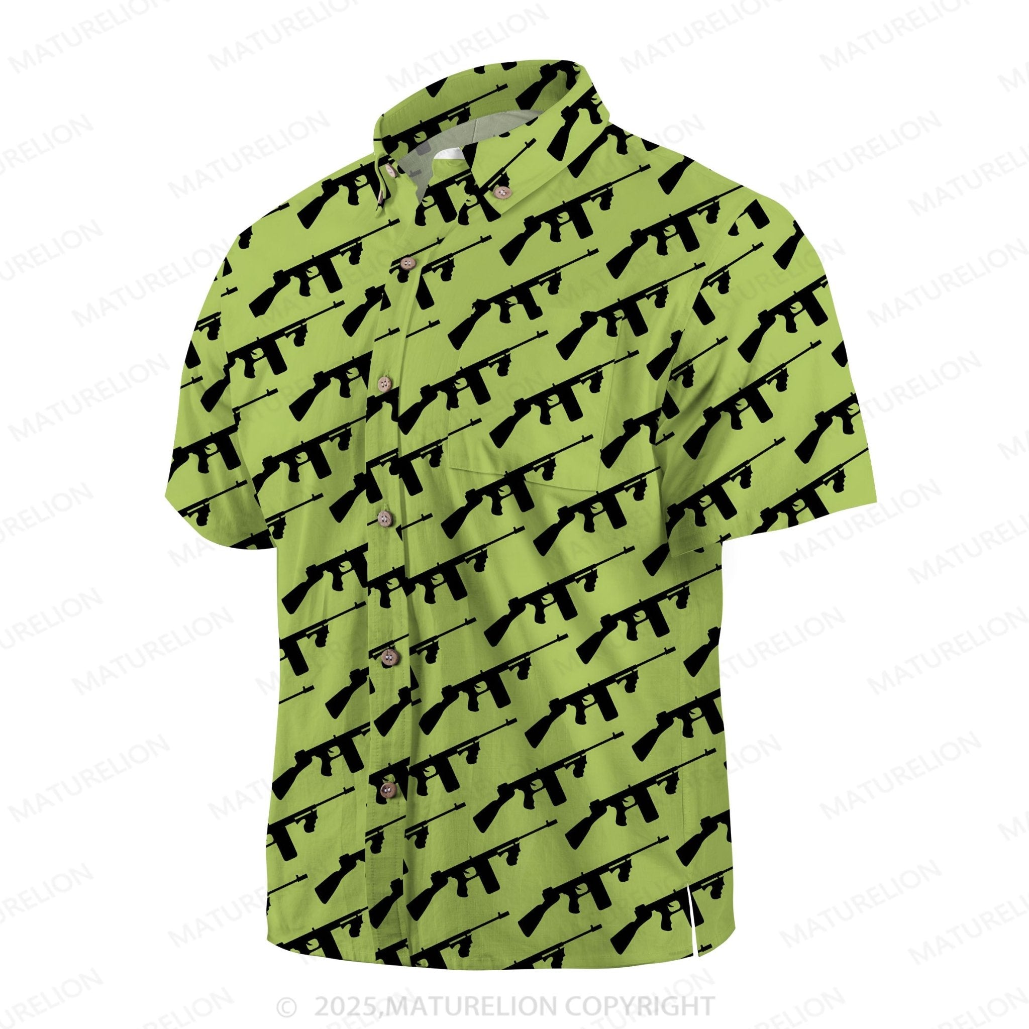 Maturelion Men's Hawaiian Shirt Aloha Spirit Hawaiian Shirt