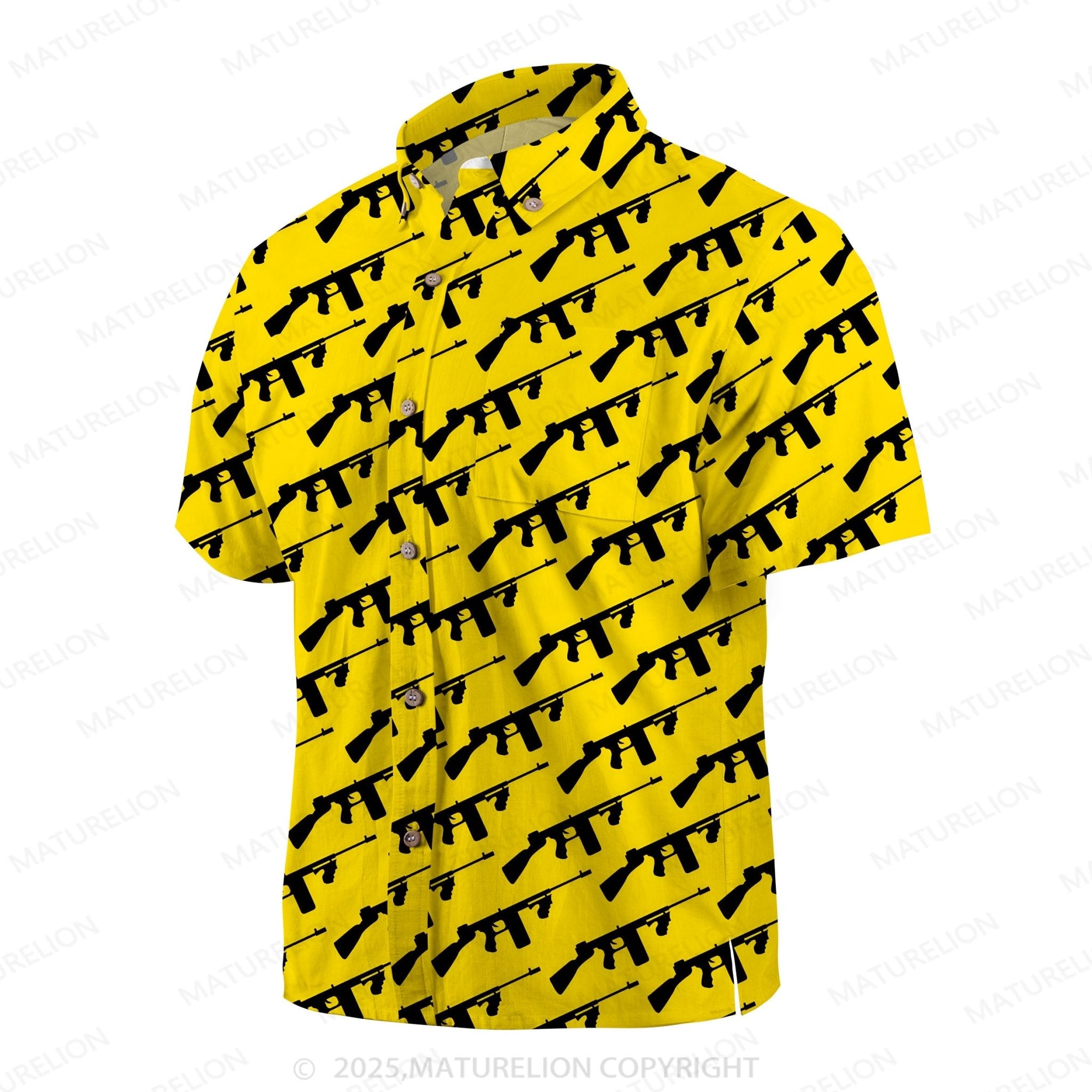 Maturelion Men's Hawaiian Shirt Aloha Spirit Hawaiian Shirt