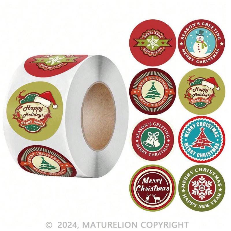 【Free Gift】 Maturelion Christmas Stickers