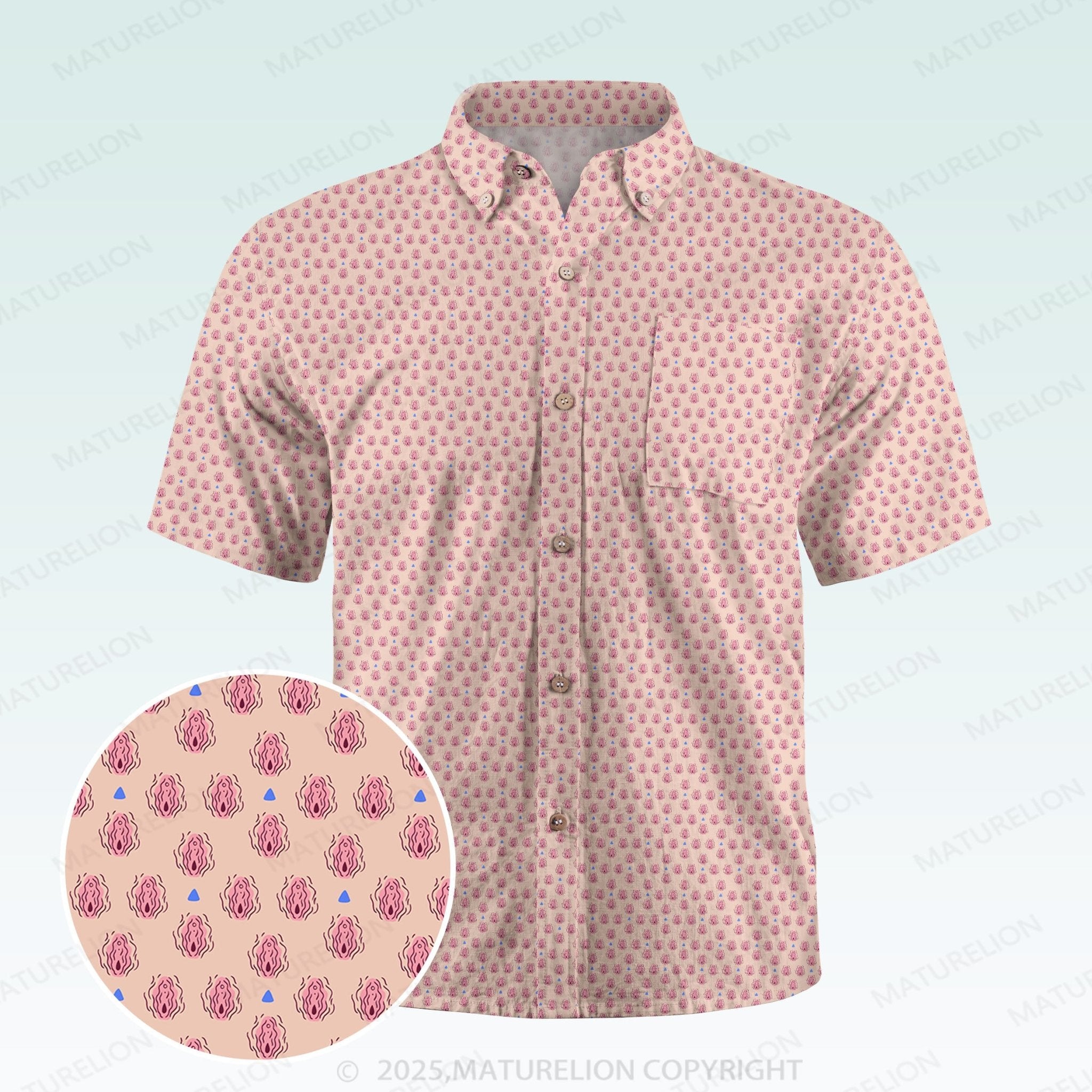 Maturelion Men's Hawaiian Shirt Funny and humorous graphic Hawaiian shirts
