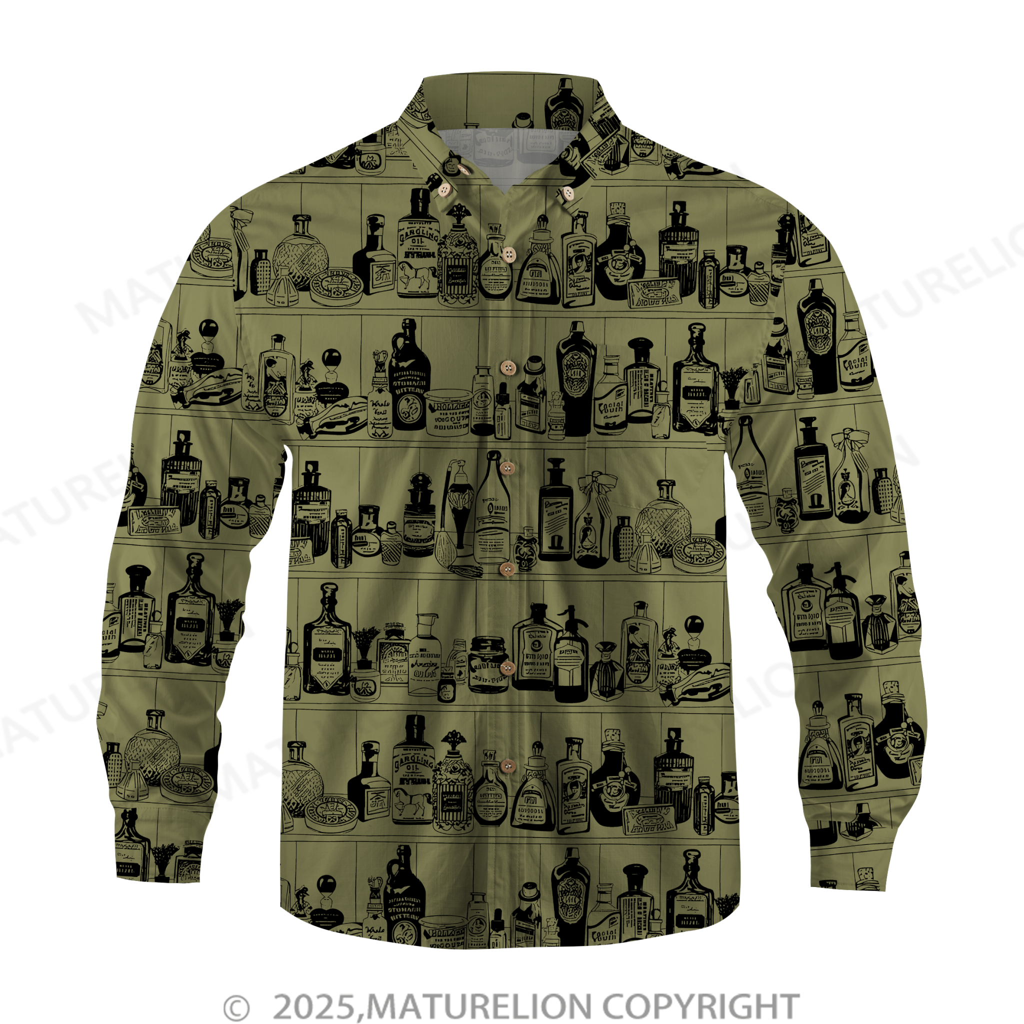 Maturelion Men's Hawaiian Shirt Island Heat Hawaiian Shirt