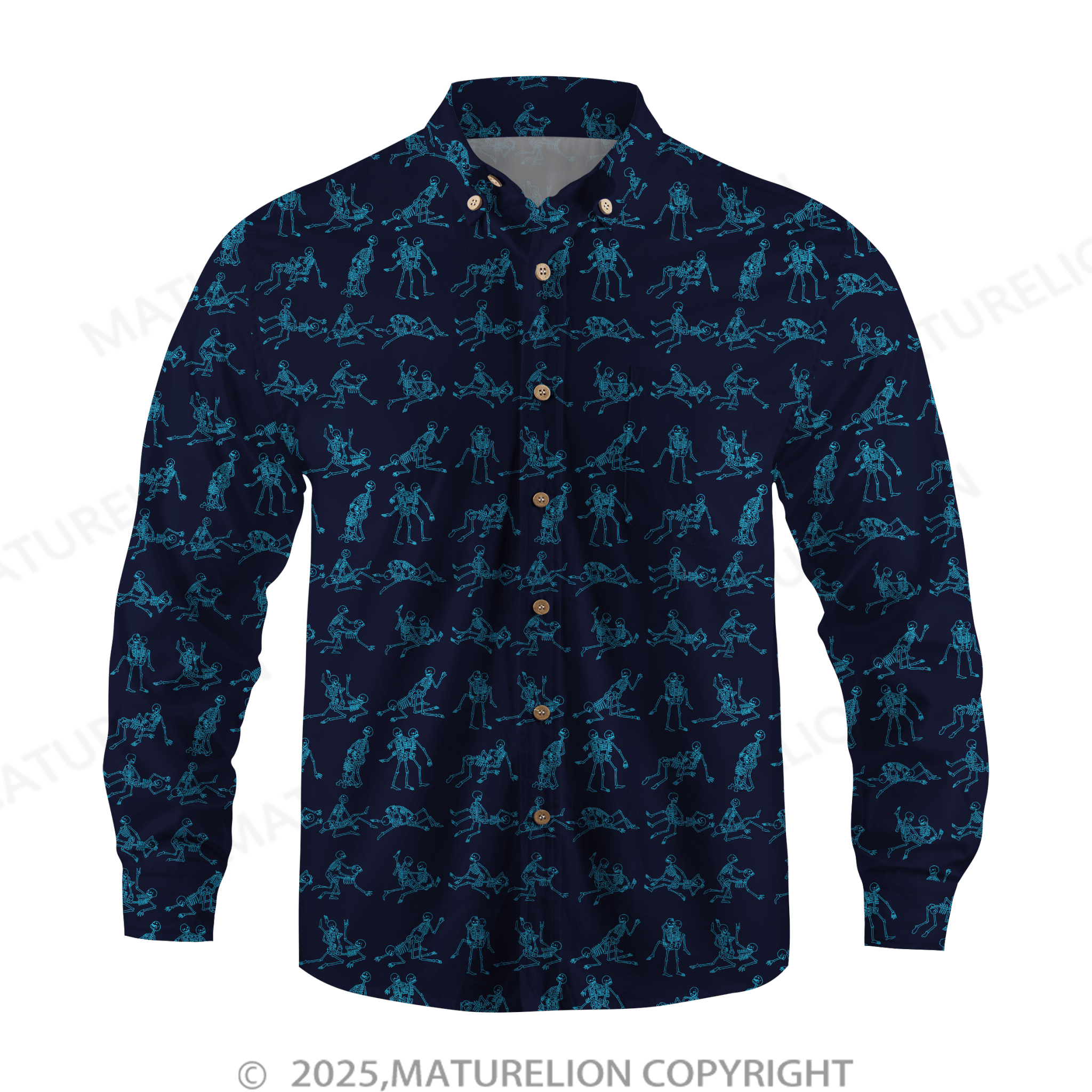 Maturelion Men's Hawaiian Shirt Passion Awaits in Every Breeze Hawaiian Shirt
