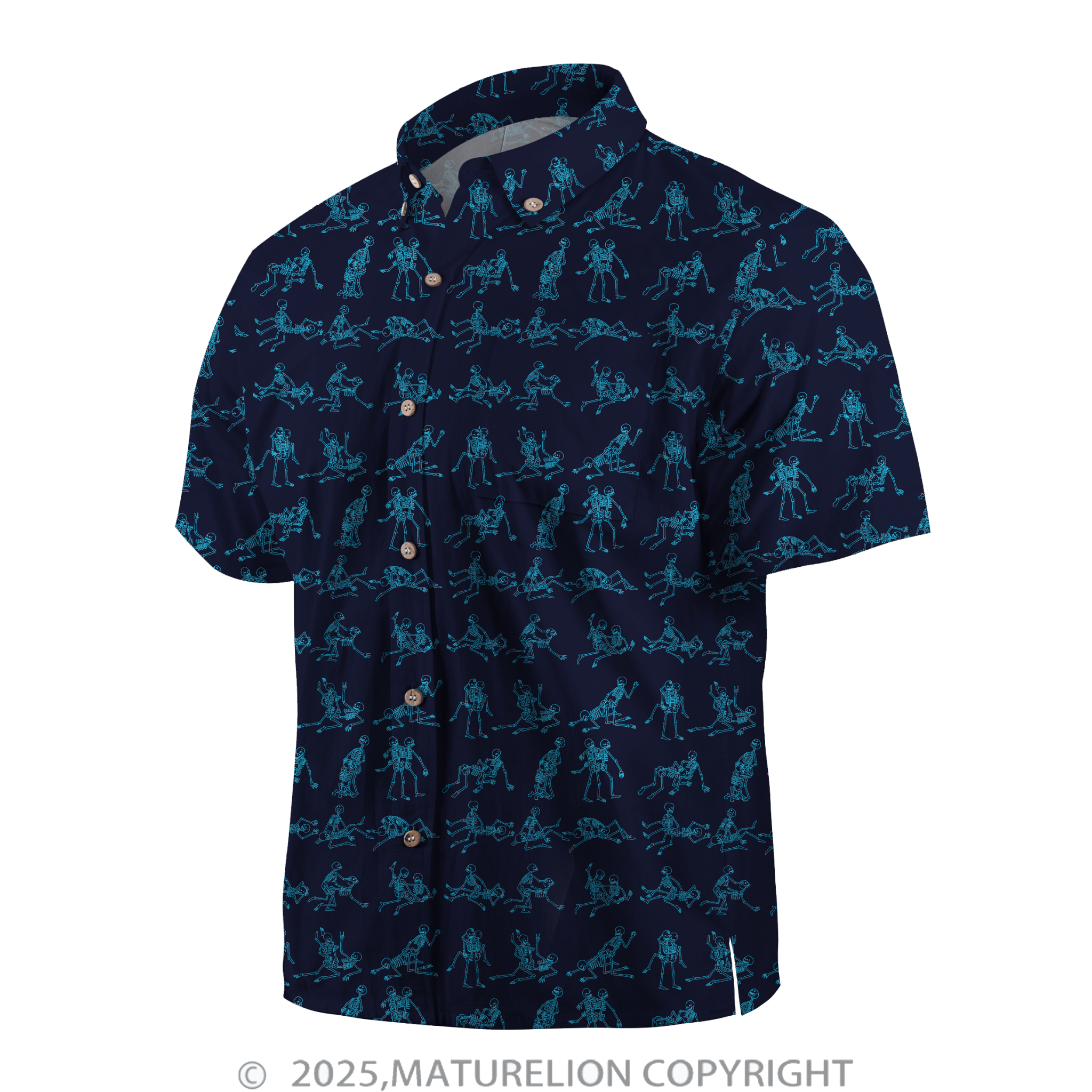 Maturelion Men's Hawaiian Shirt Passion Awaits in Every Breeze Hawaiian Shirt