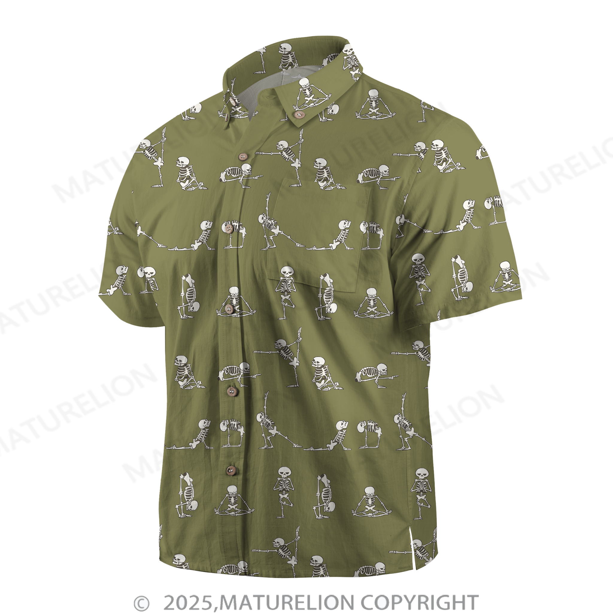 Maturelion Men's Hawaiian Shirt Aloha Where Passion Meets Paradise Hawaiian Shirt