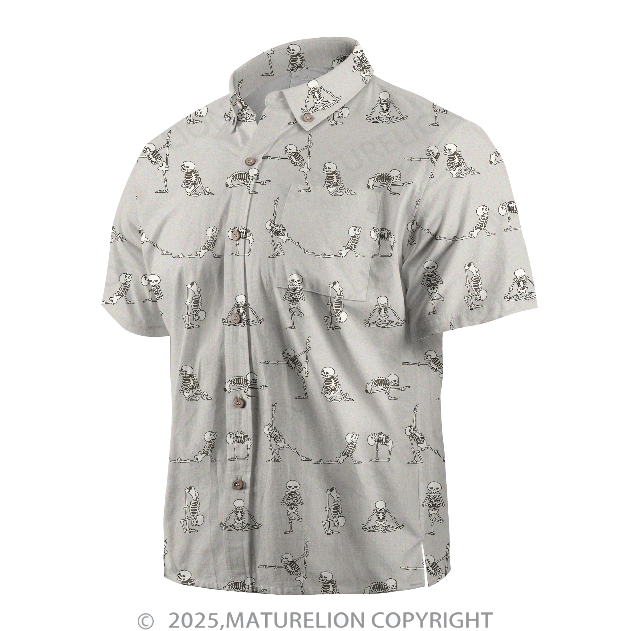Maturelion Men's Hawaiian Shirt Catch the Sunset and Feel the Spark Hawaiian Shirt