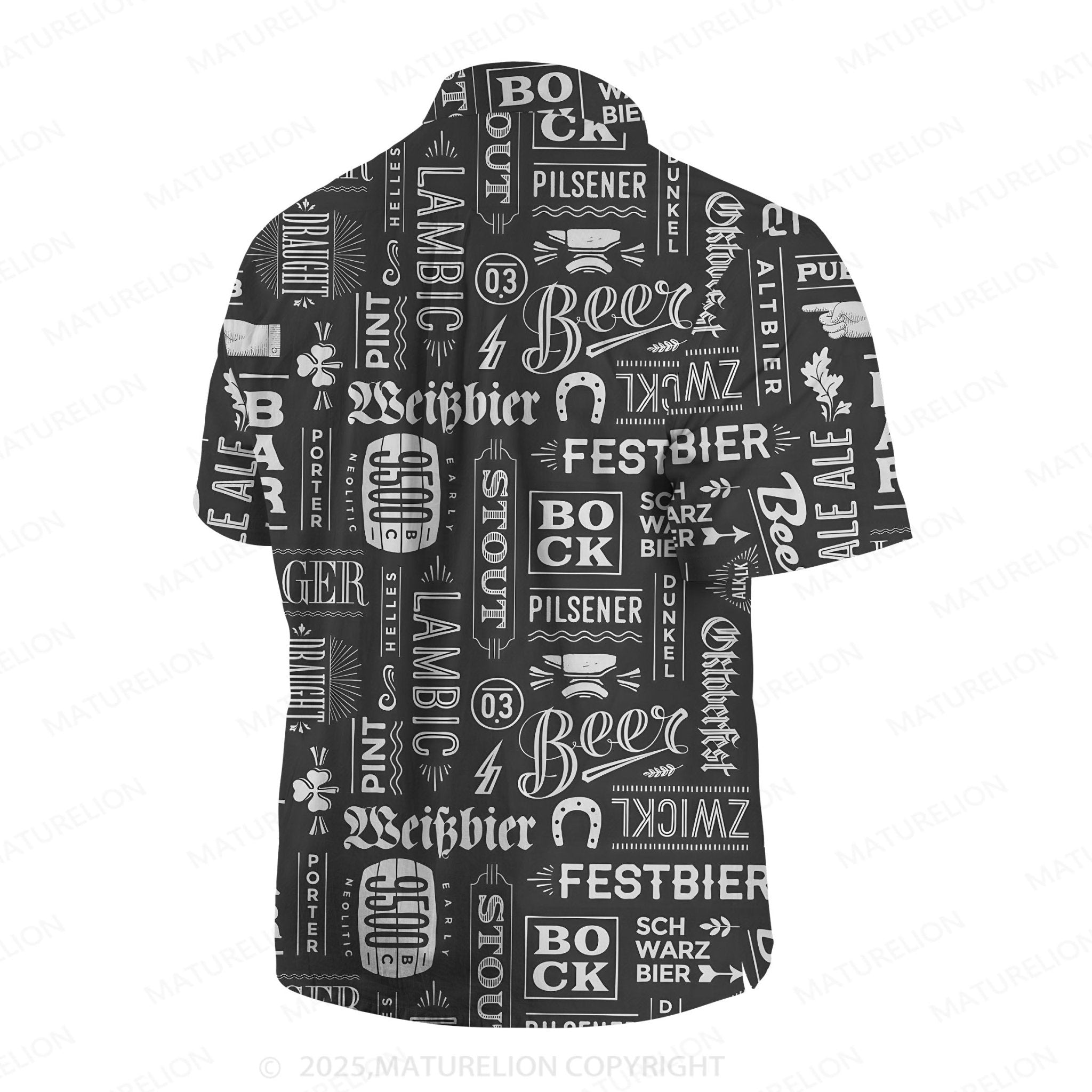 Maturelion Men's Hawaiian Shirt Sunset Vibes Hawaiian Shirt
