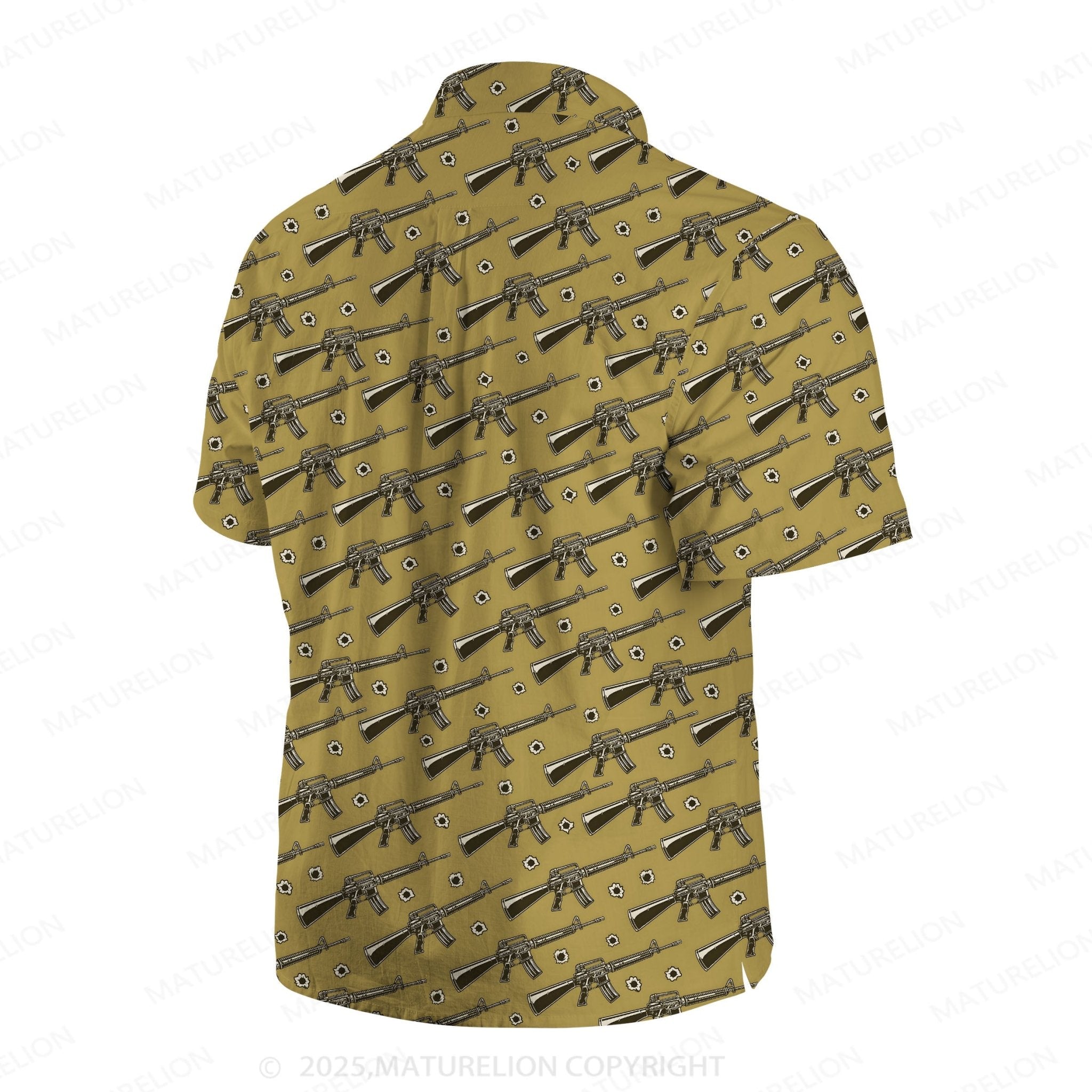 Maturelion Men's Hawaiian Shirt Sunset Paradise Hawaiian Shirt
