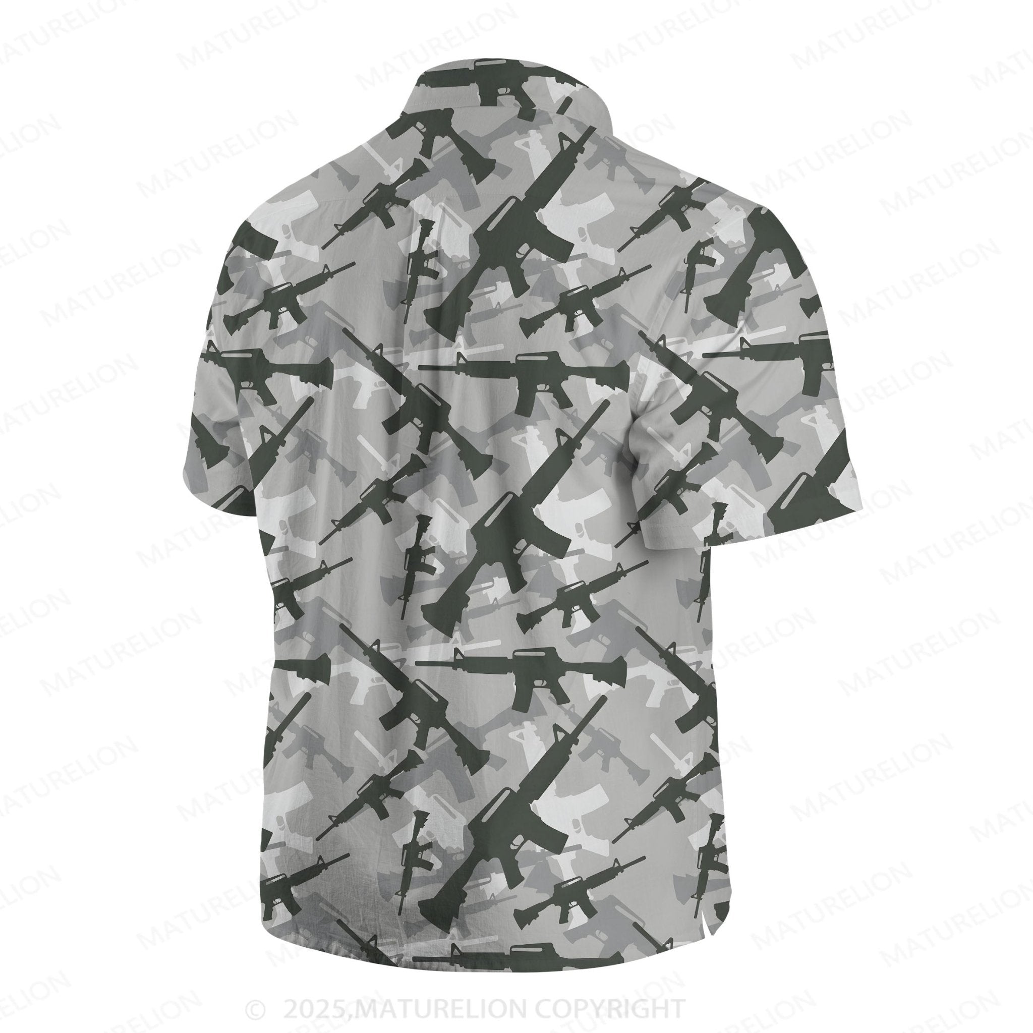 Maturelion Men's Hawaiian Shirt Island Dream Hawaiian Shirt