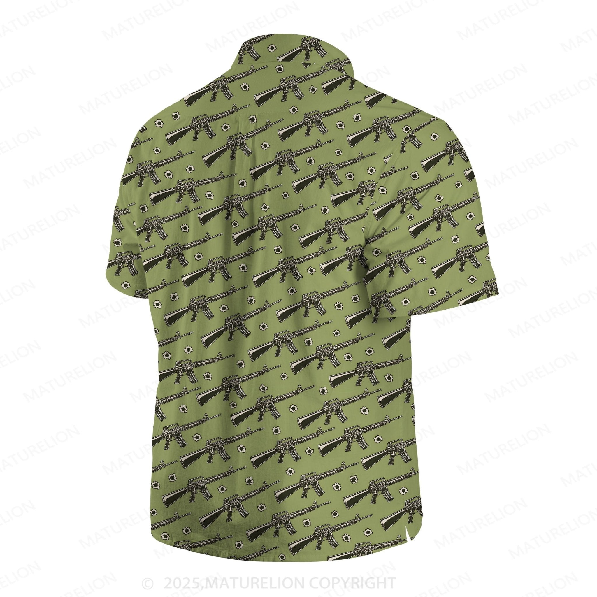 Maturelion Men's Hawaiian Shirt Sunset Paradise Hawaiian Shirt