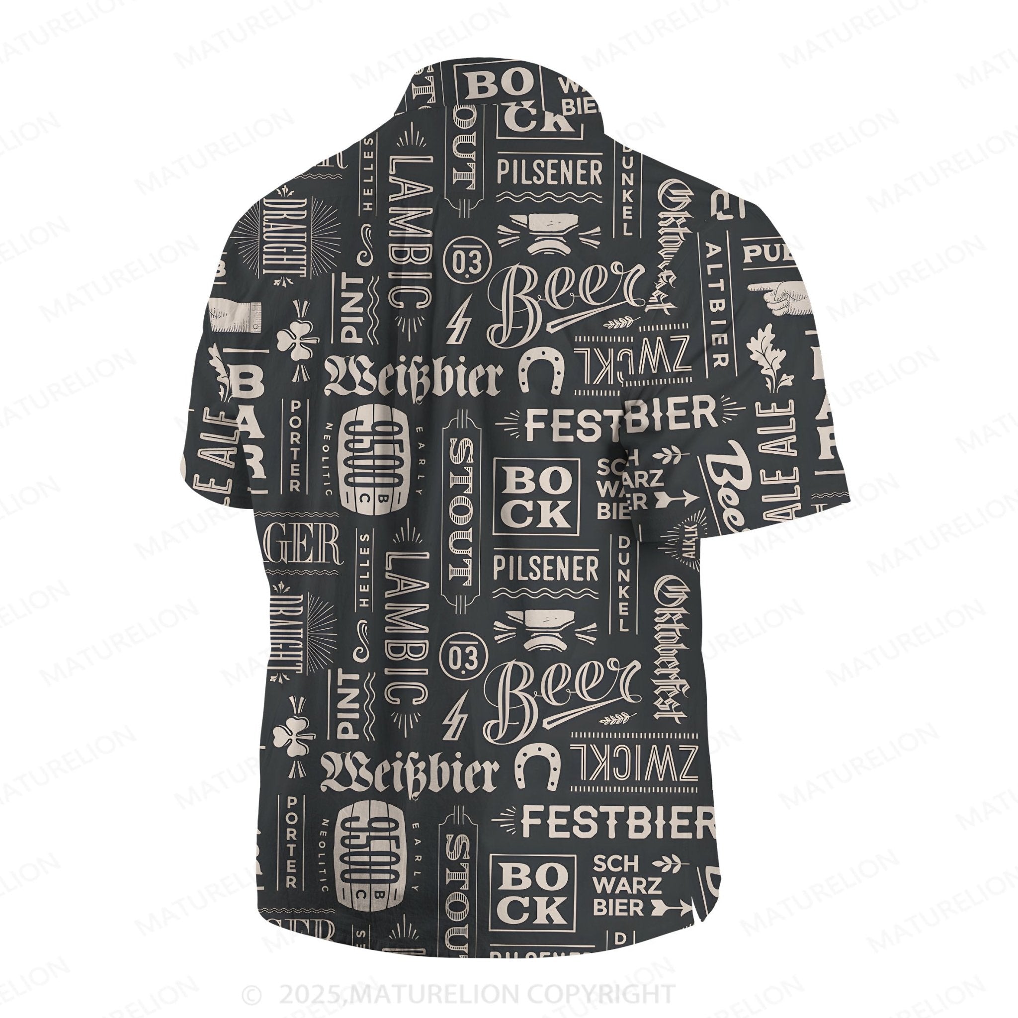 Maturelion Men's Hawaiian Shirt Sunset Vibes Hawaiian Shirt