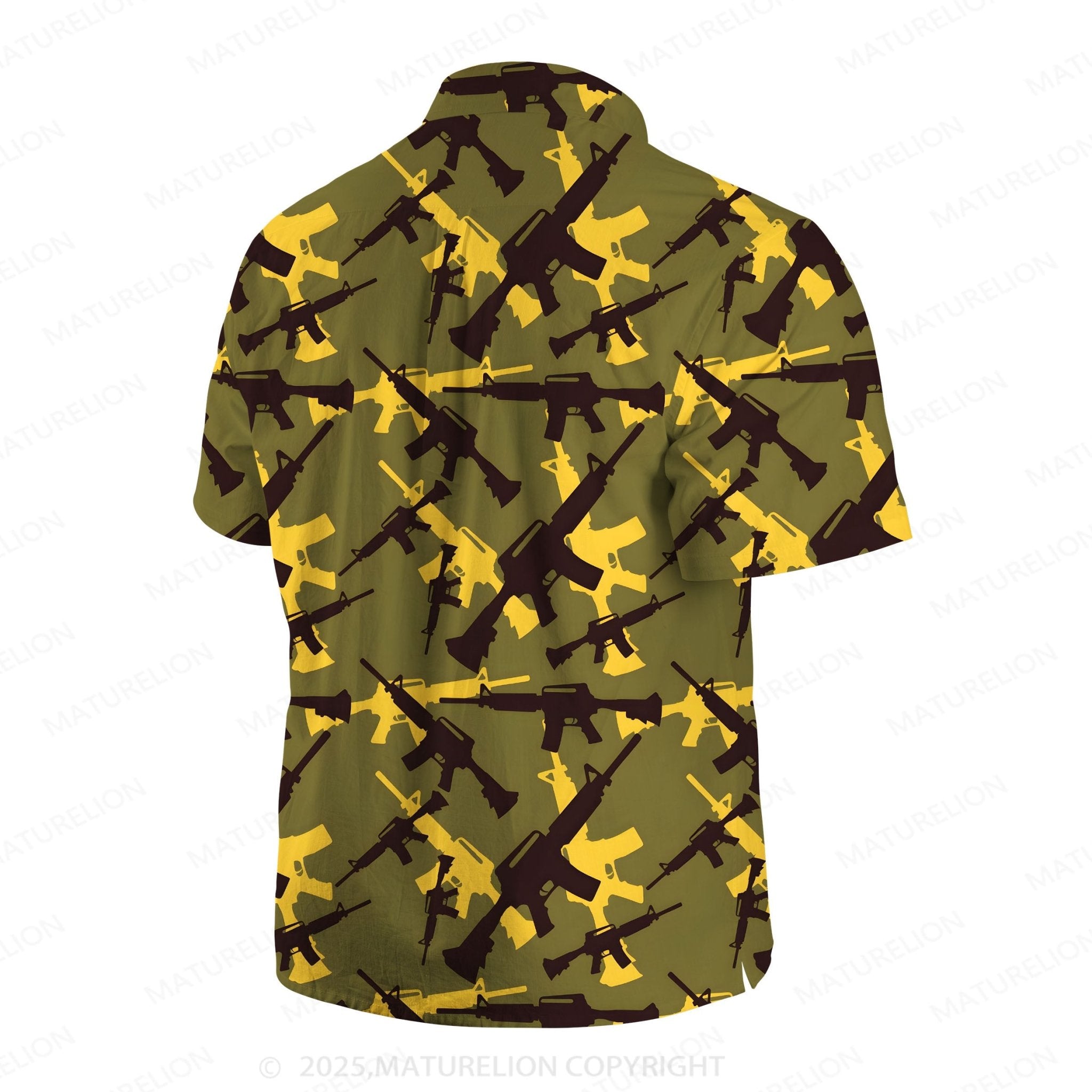 Maturelion Men's Hawaiian Shirt Island Dream Hawaiian Shirt