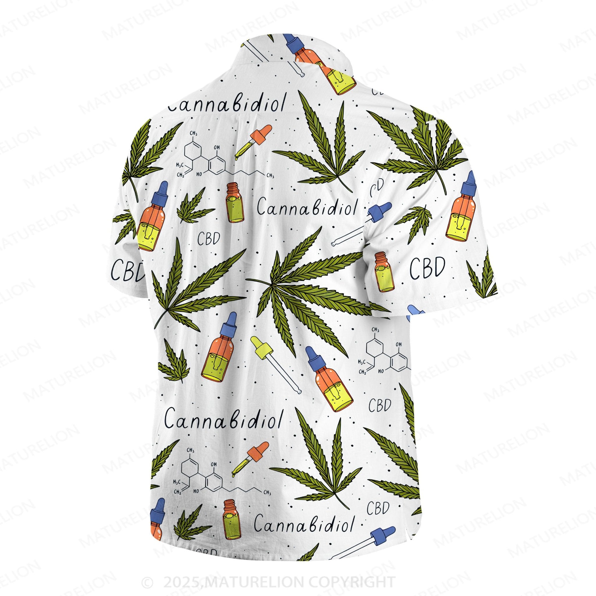 Maturelion Men's Hawaiian Shirt Coastal Dream Hawaiian Shirt