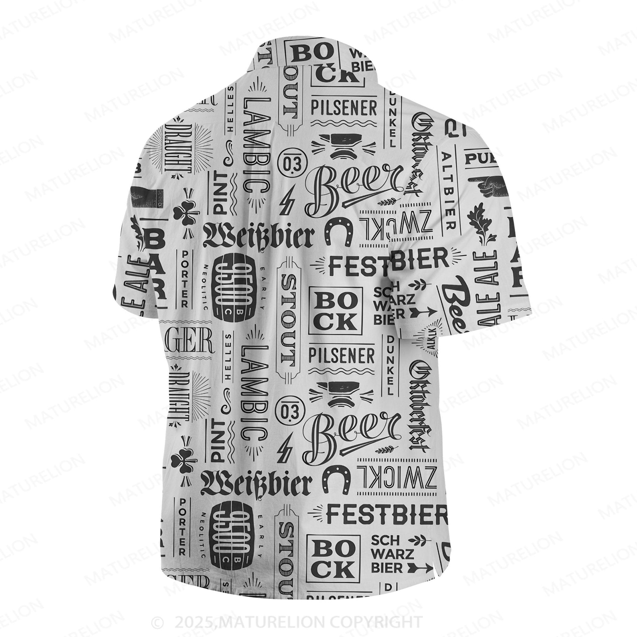 Maturelion Men's Hawaiian Shirt Sunset Vibes Hawaiian Shirt