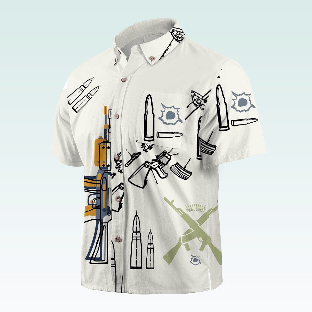 Maturelion Men's Hawaiian Shirt Bowling Summer Loose Hawaiian Beach Shirts