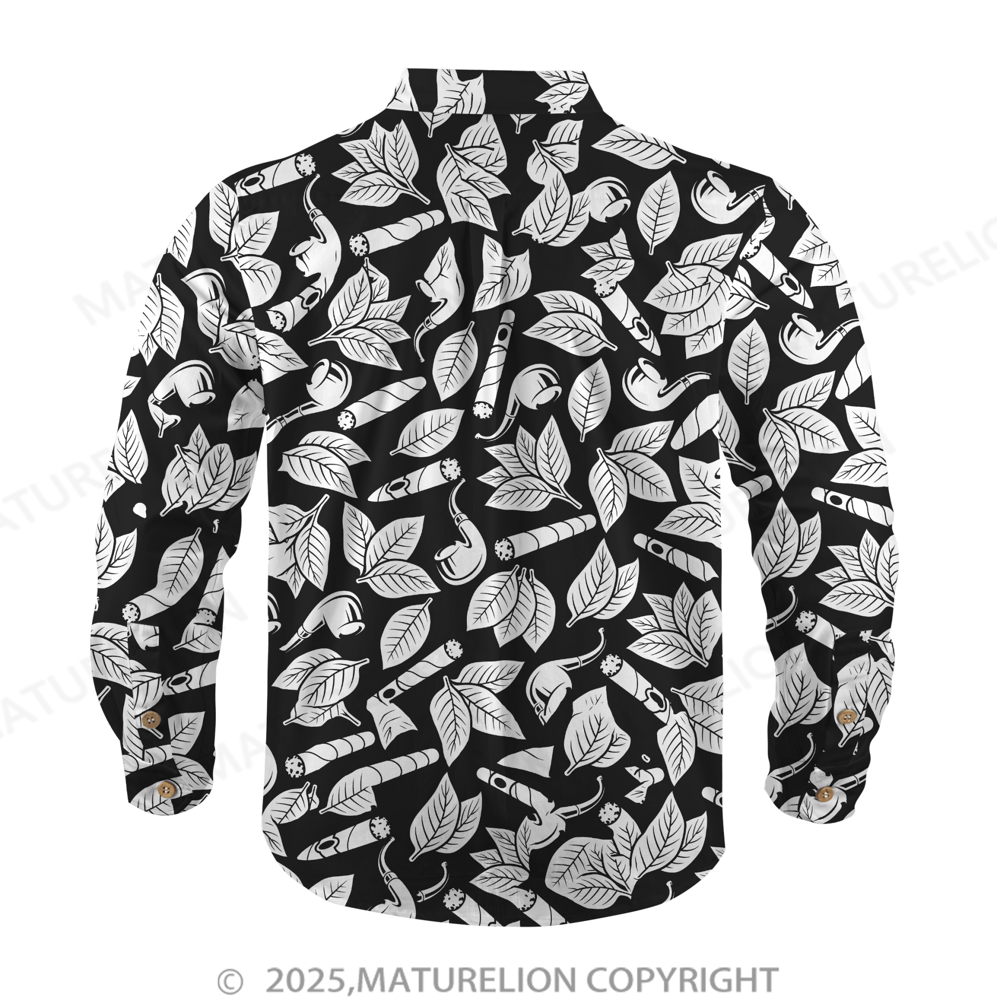 Maturelion Men's Hawaiian Shirt Surf Shack Hawaiian Shirt