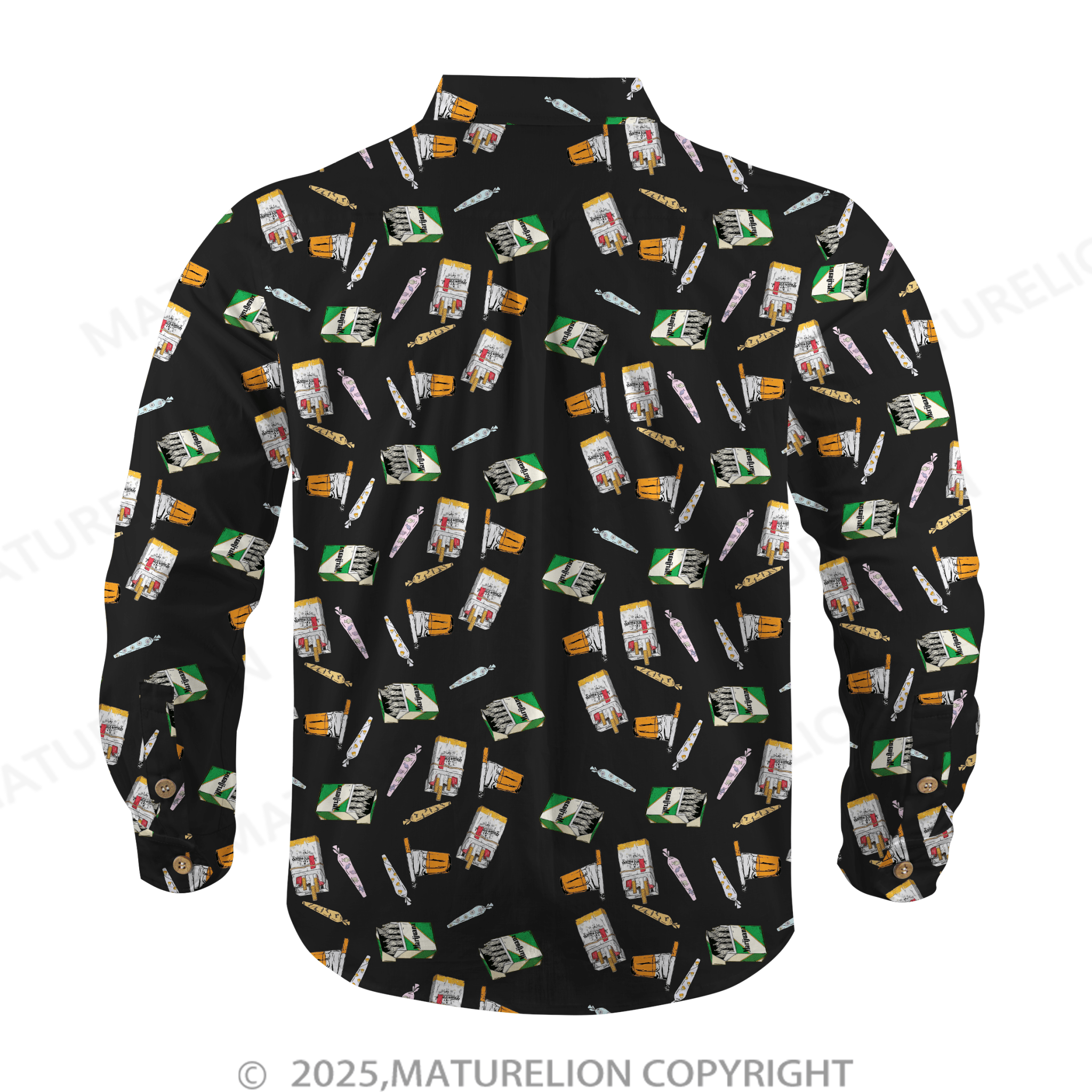 Maturelion Men's Hawaiian Shirt Seduction in the Sand Hawaiian Shirt