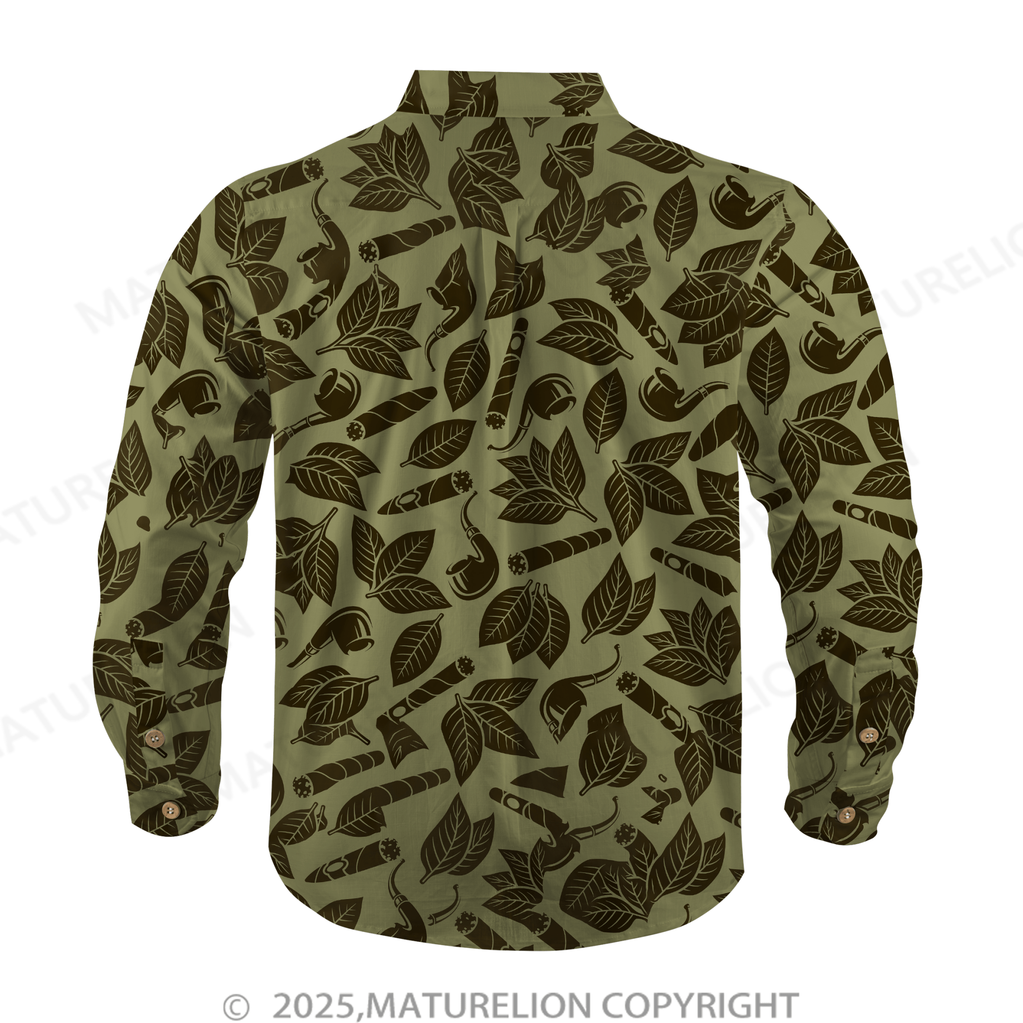 Maturelion Men's Hawaiian Shirt Surf Shack Hawaiian Shirt