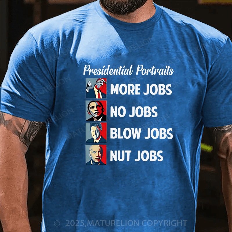 Maturelion Men's T-shirt Funny Political Shirt Cotton T-shirt