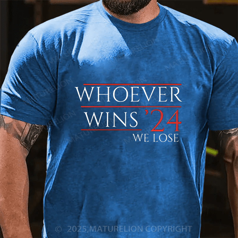 Maturelion Men's T-shirt Personalized Election T-Shirt  Cotton T-shirt