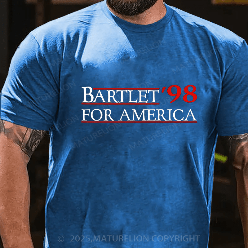 Maturelion Men's T-shirt Election Campaign Cotton T-shirt