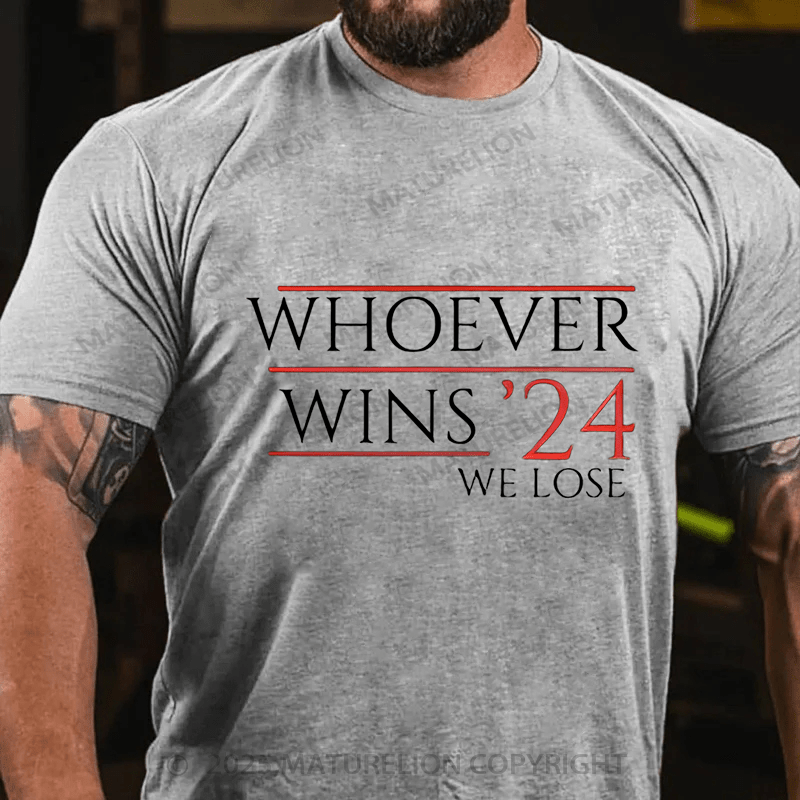 Maturelion Men's T-shirt Personalized Election T-Shirt  Cotton T-shirt