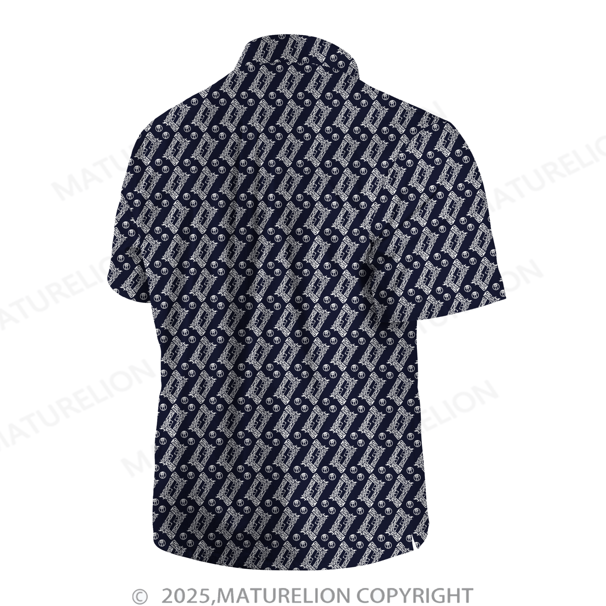 Maturelion Men's Hawaiian Shirt Exotic Escape Hawaiian Shirt