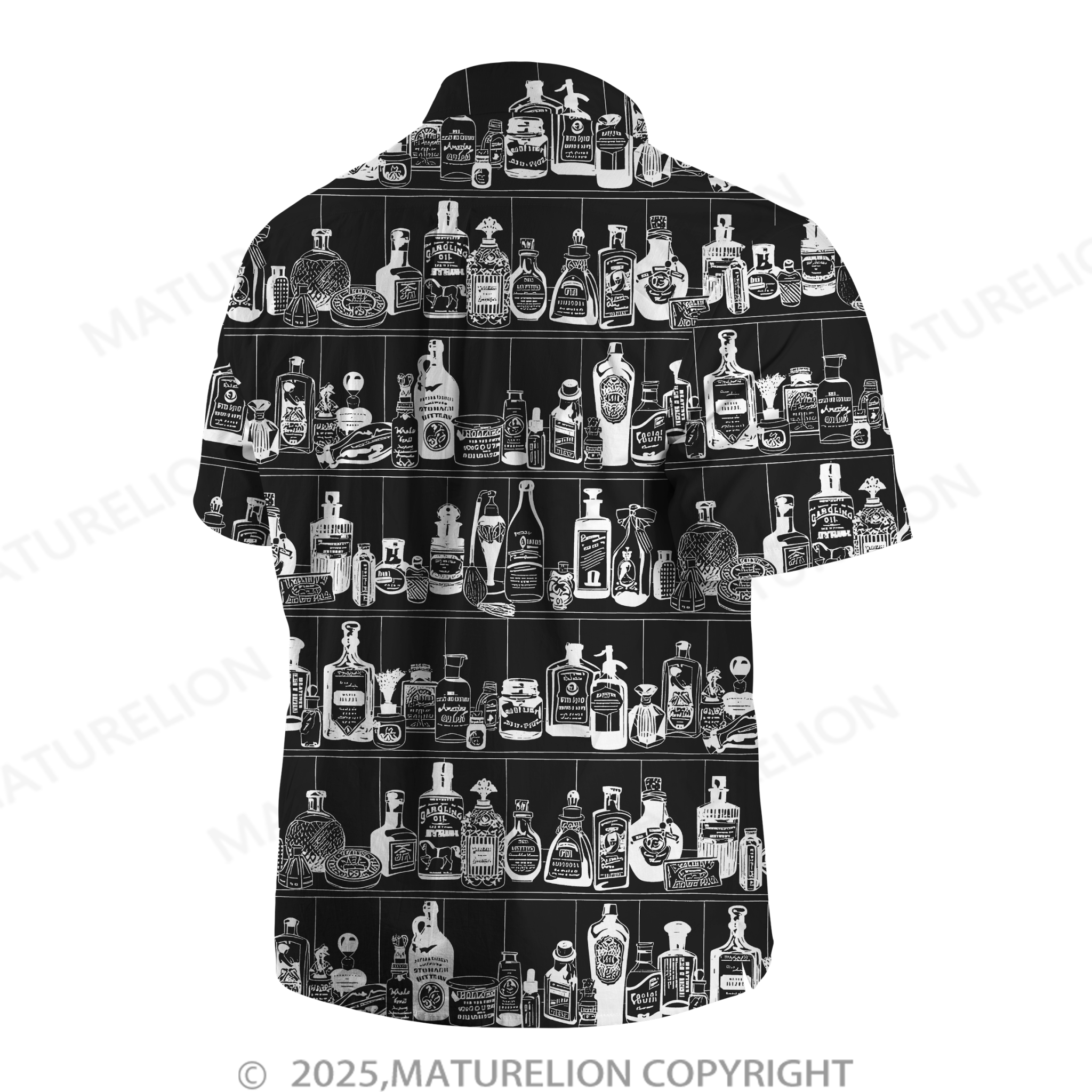 Maturelion Men's Hawaiian Shirt Pacific Flow Hawaiian Shirt