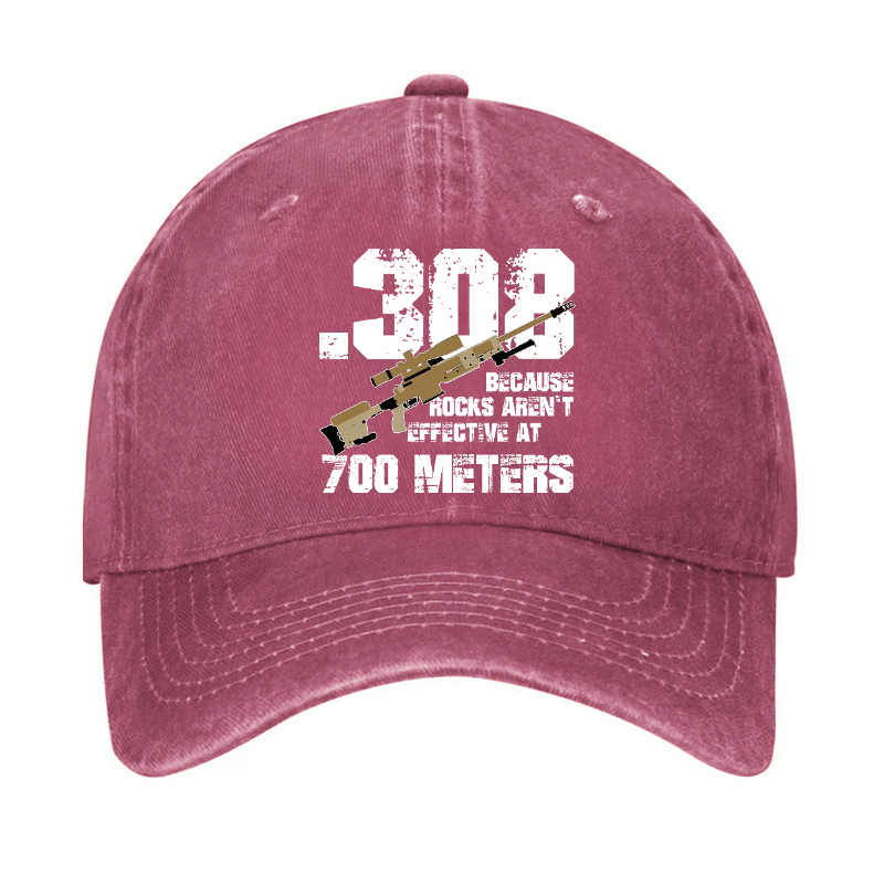 .308 Because Rocks Aren't Effective At 700 Meters Cap (Free Customization)