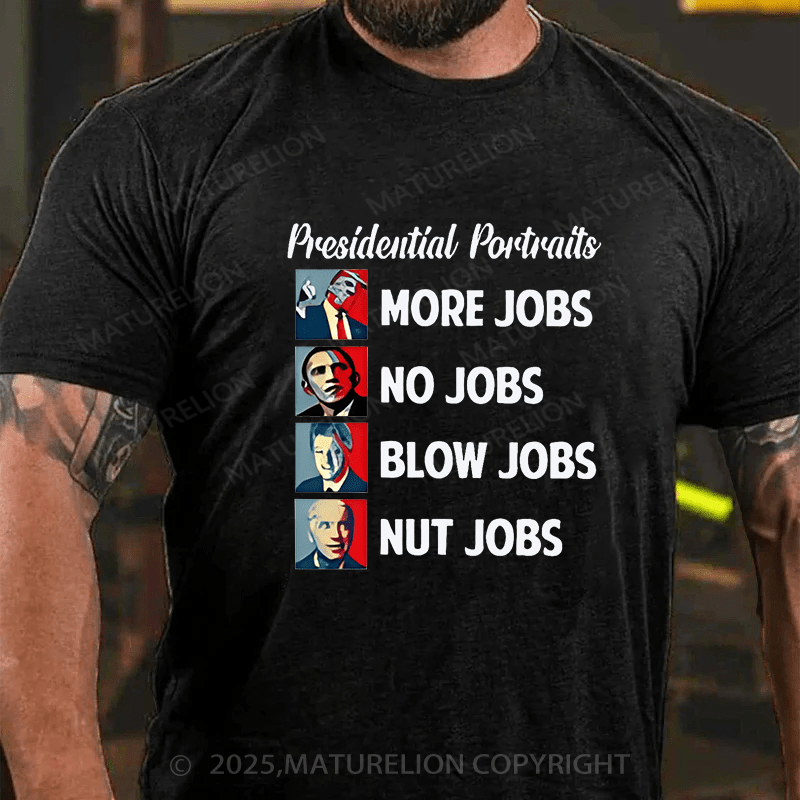 Maturelion Men's T-shirt Funny Political Shirt Cotton T-shirt